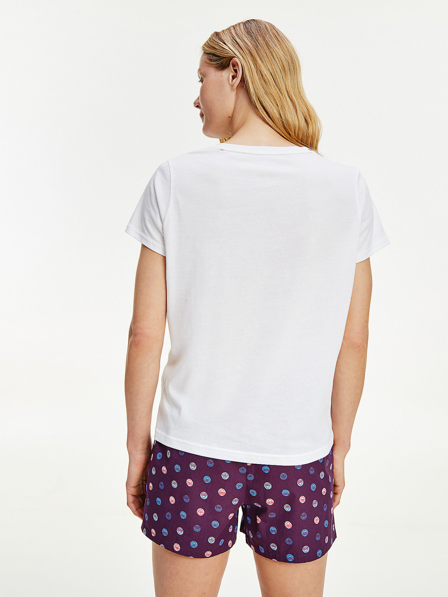 Tommy Hilfiger Lounge Organic Cotton Тениска за спане Sin - Pepit.bg