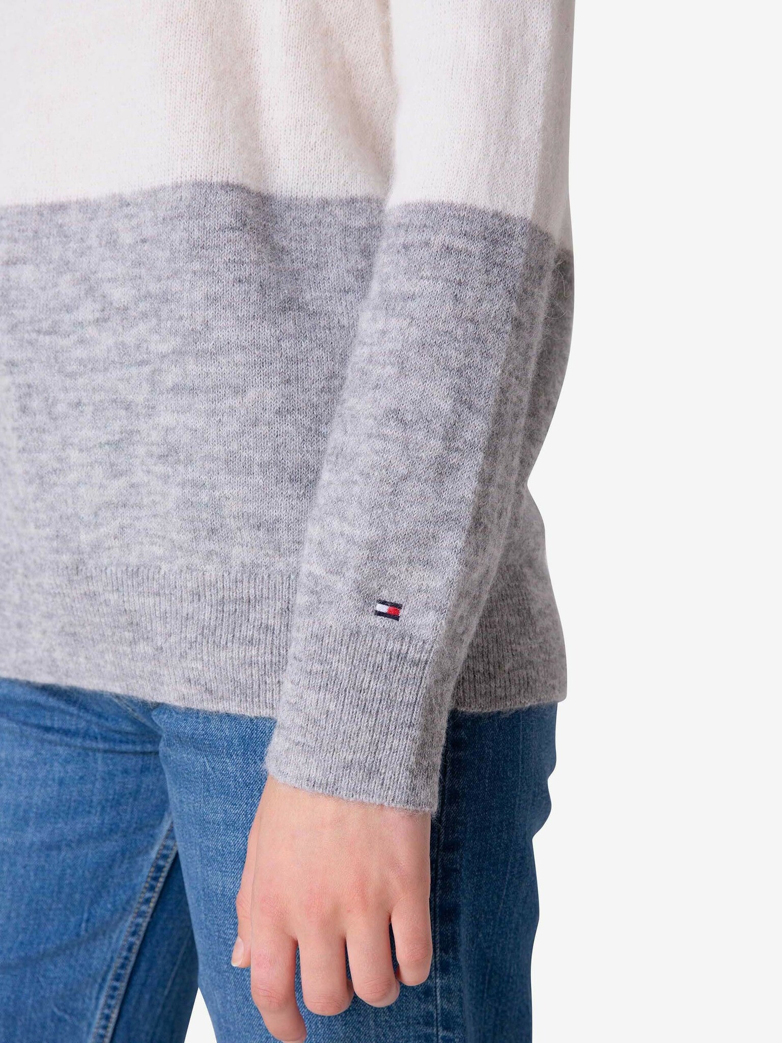 Tommy Hilfiger Makayla Пуловер Siv - Pepit.bg