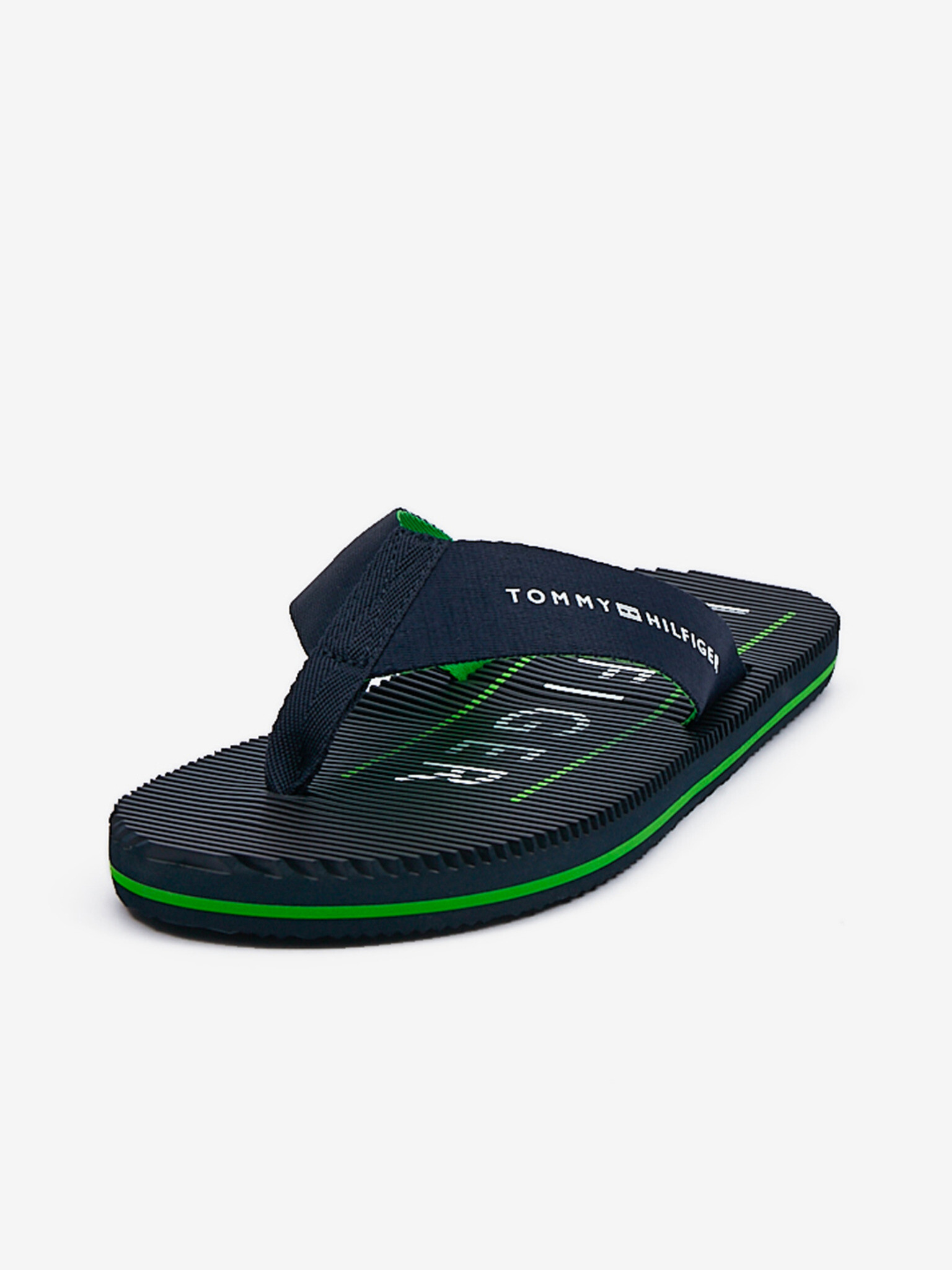 Tommy Hilfiger Massage Footbed Пантофи Sin - Pepit.bg