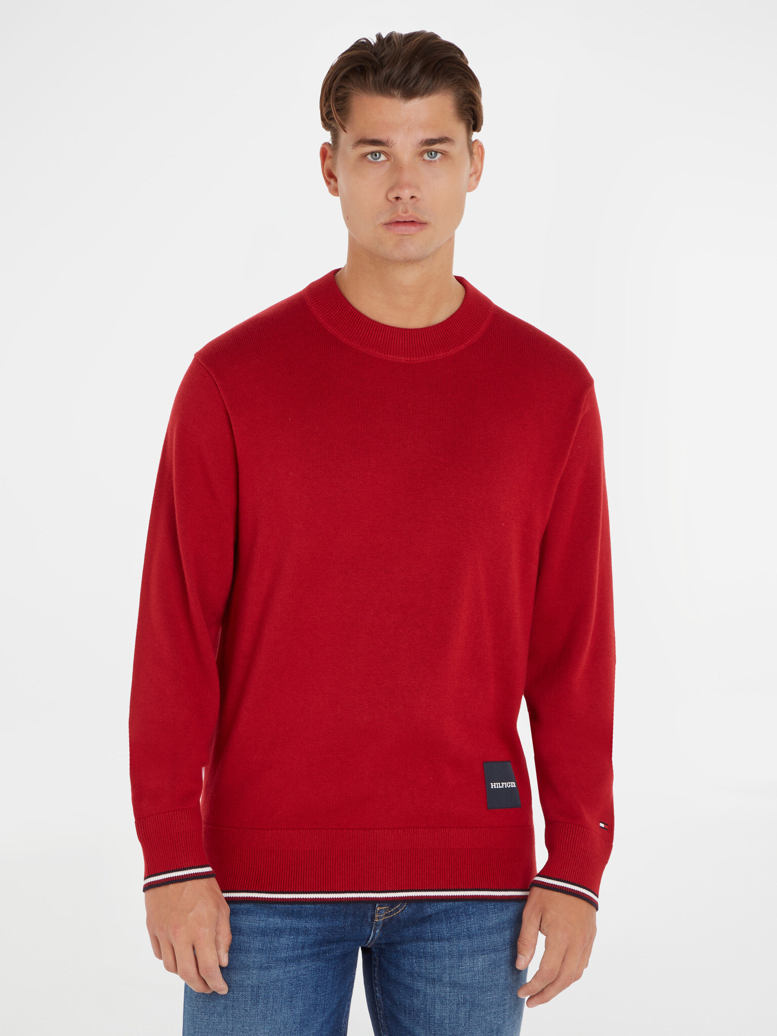 Tommy Hilfiger Пуловер Cherven - Pepit.bg