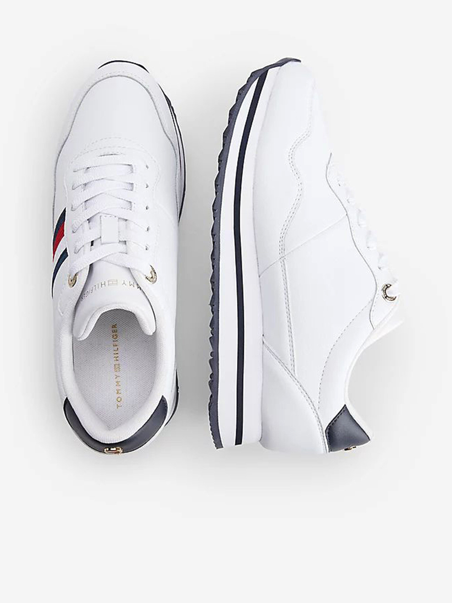 Tommy Hilfiger Спортни обувки Byal - Pepit.bg