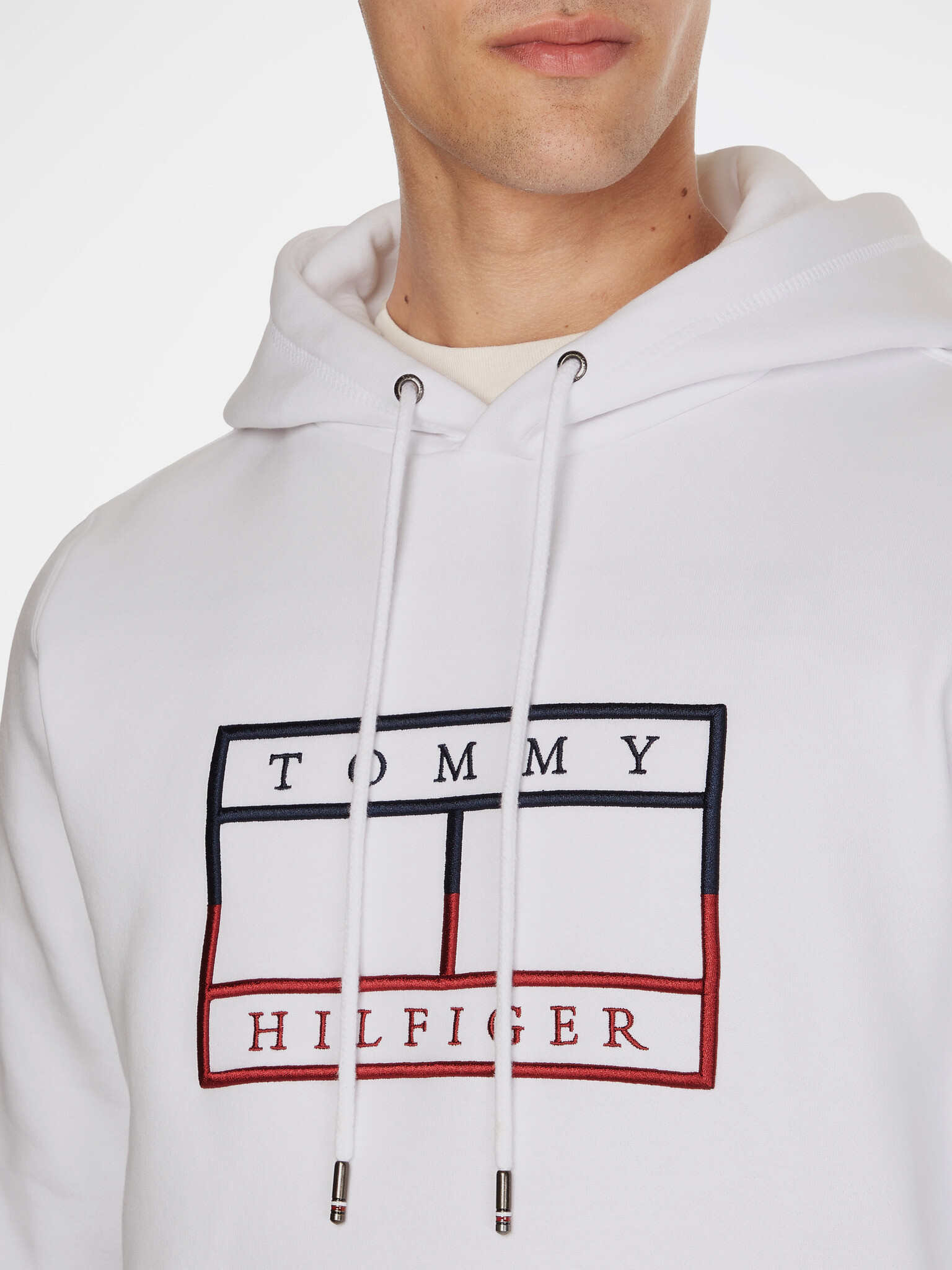 Tommy Hilfiger Sweatshirt Byal - Pepit.bg