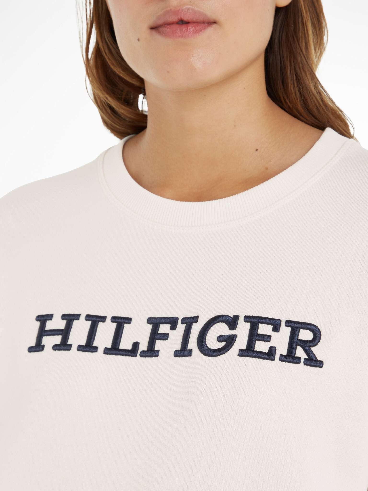 Tommy Hilfiger Sweatshirt Byal - Pepit.bg