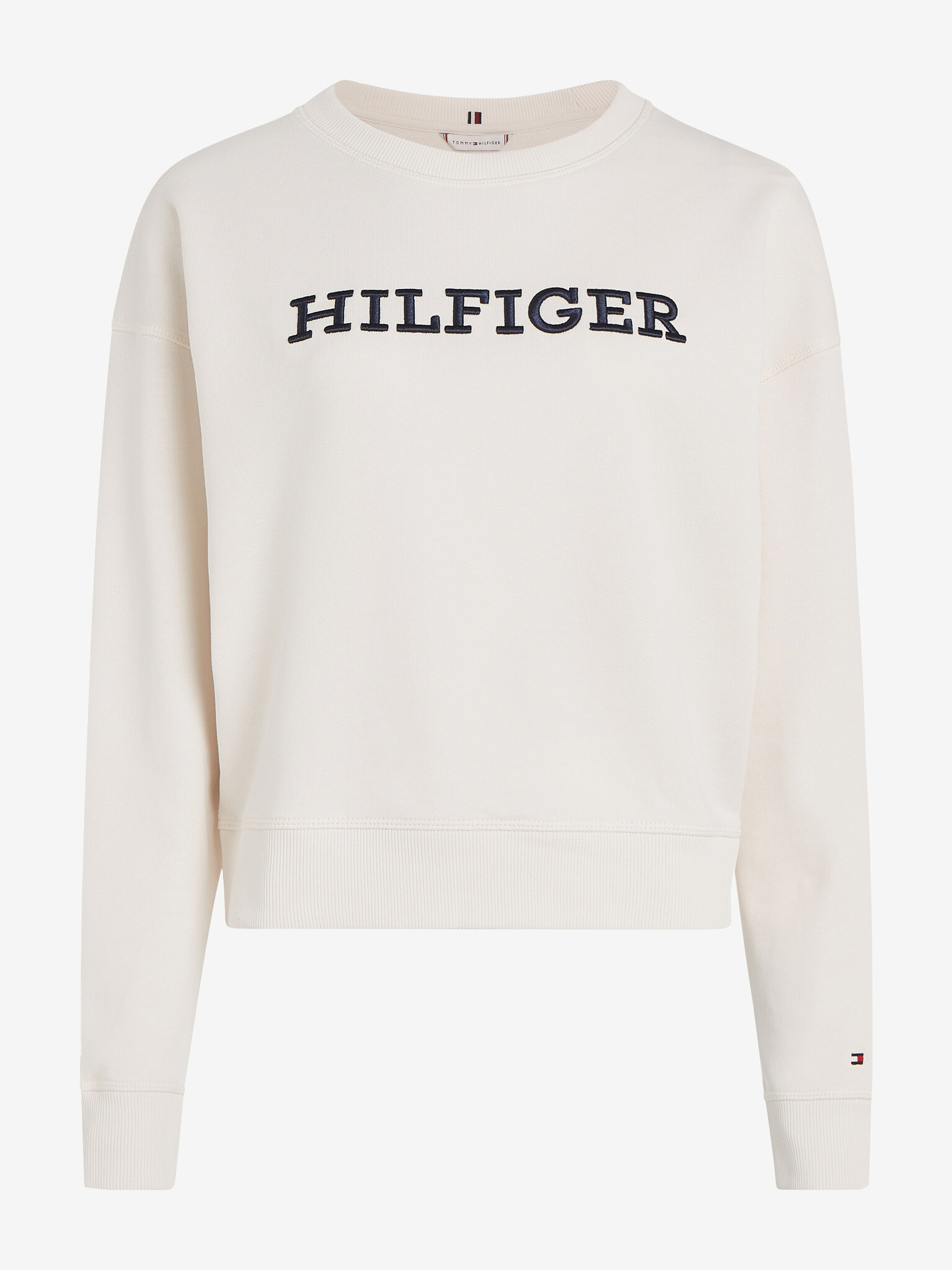 Tommy Hilfiger Sweatshirt Byal - Pepit.bg