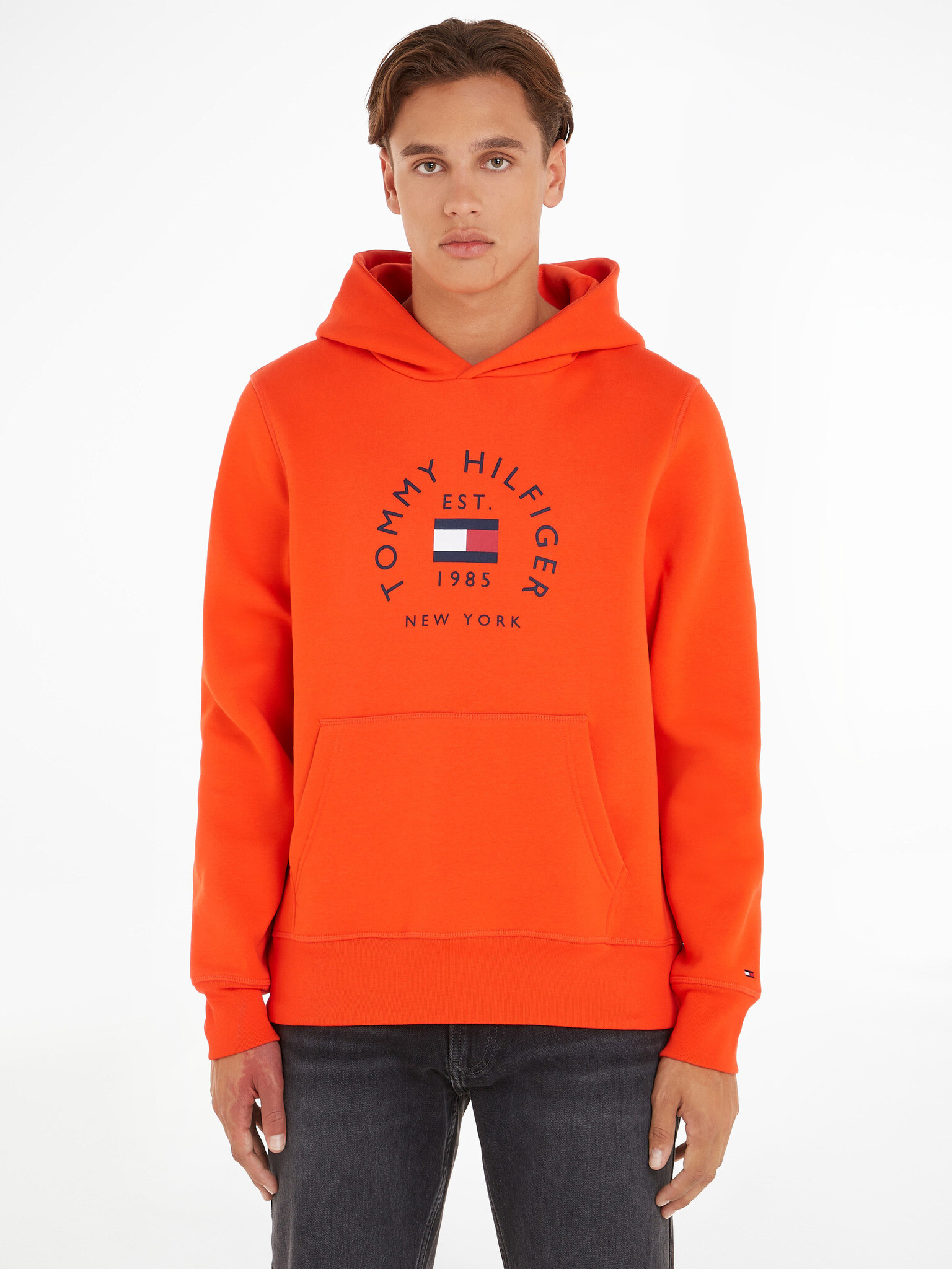 Tommy Hilfiger Sweatshirt Oranzhev - Pepit.bg