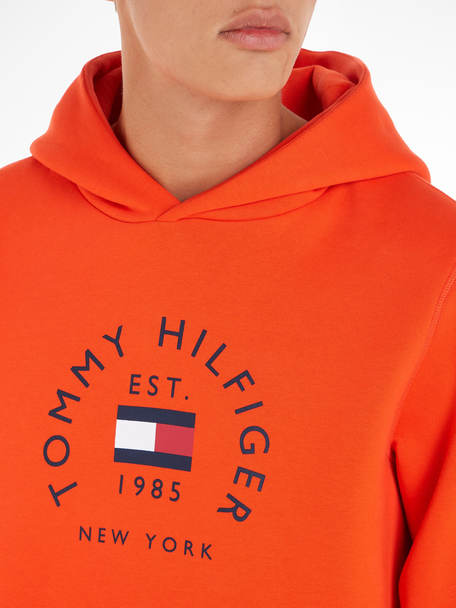 Tommy Hilfiger Sweatshirt Oranzhev - Pepit.bg