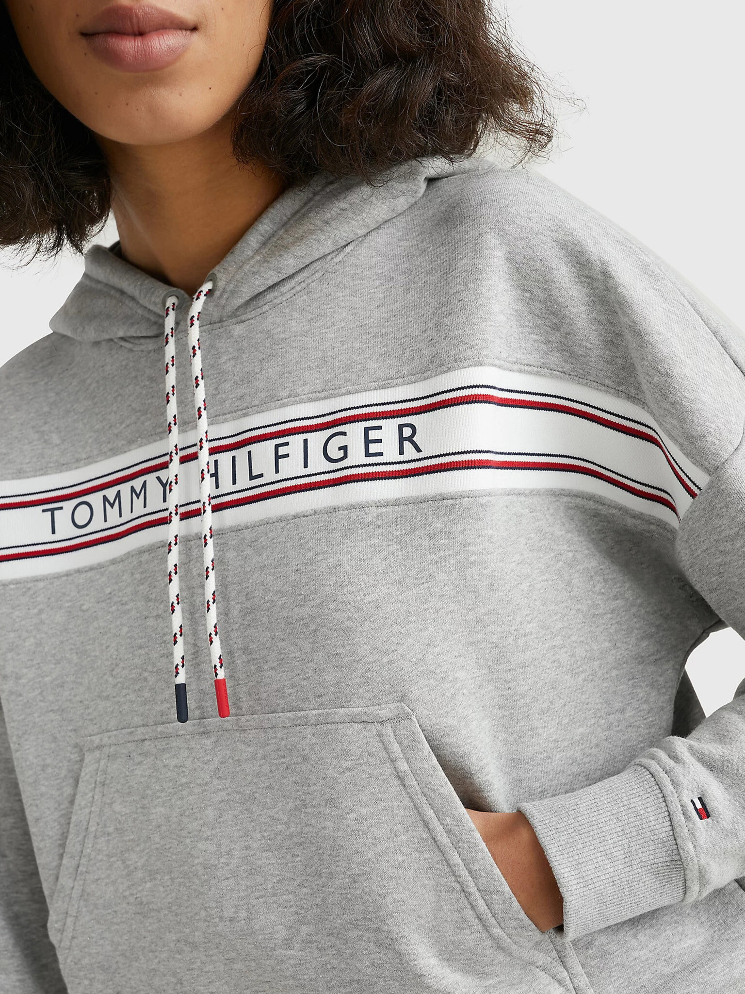 Tommy Hilfiger Sweatshirt Siv - Pepit.bg