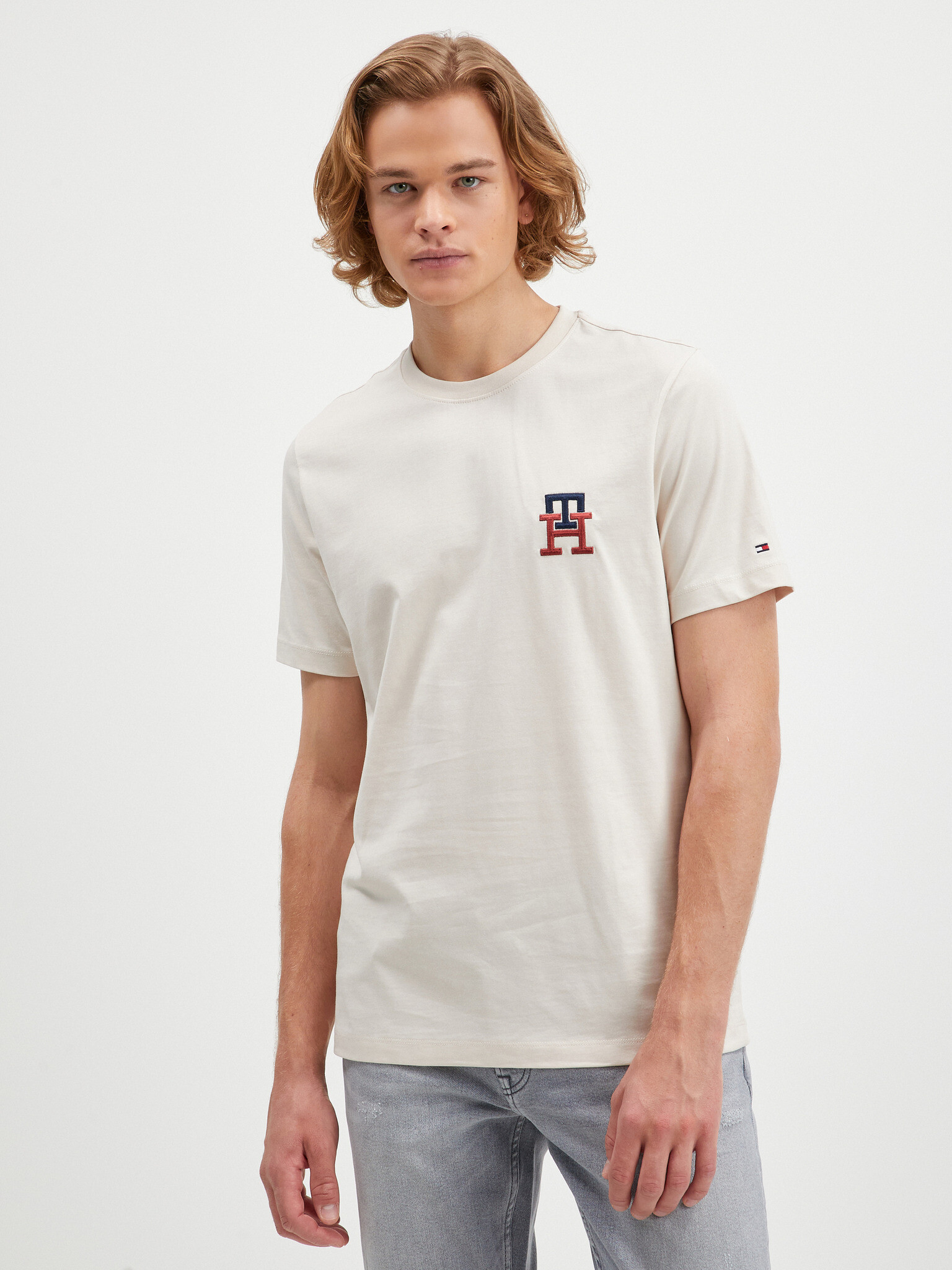 Tommy Hilfiger T-shirt Bezhov - Pepit.bg