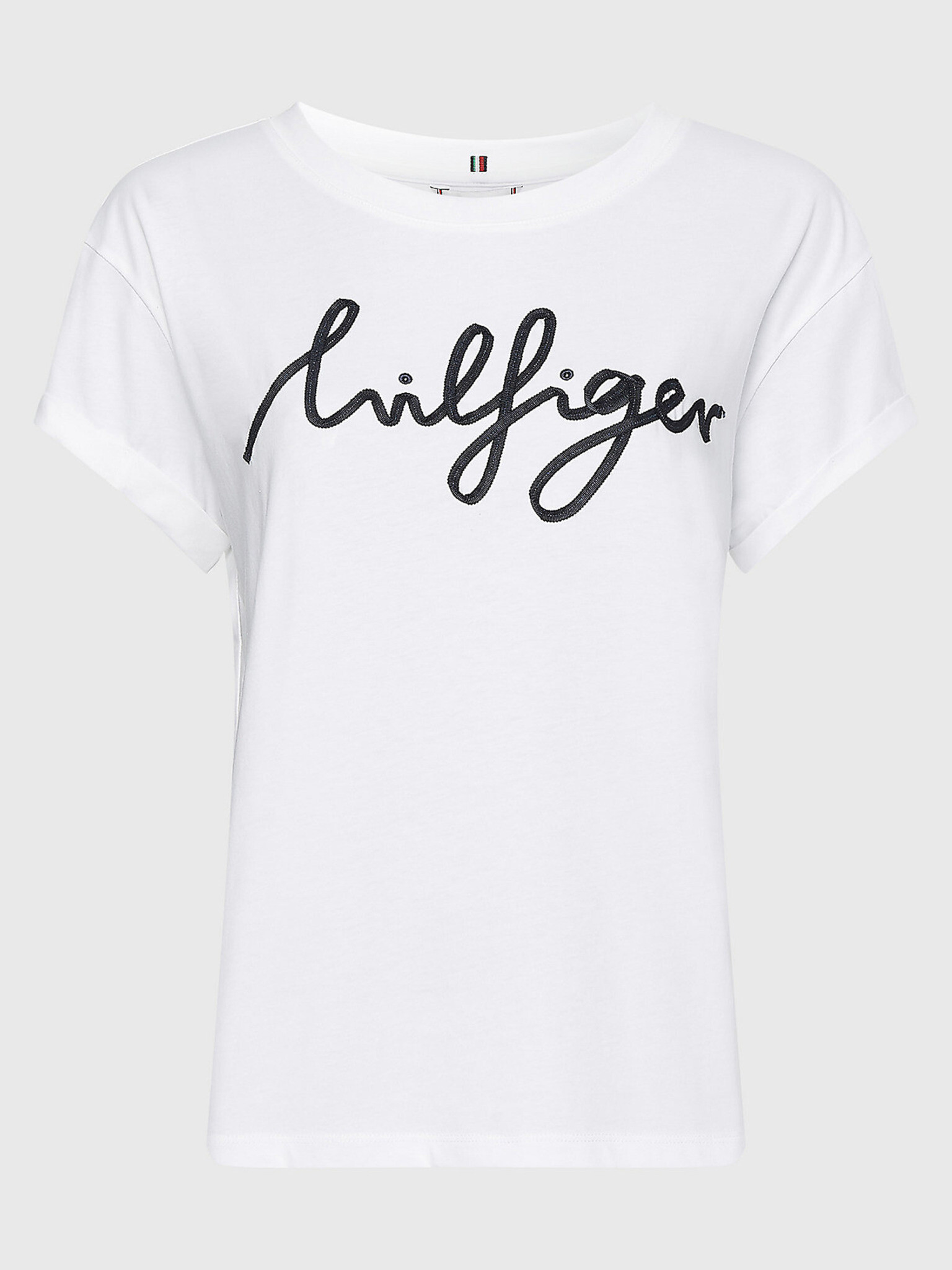 Tommy Hilfiger T-shirt Byal - Pepit.bg