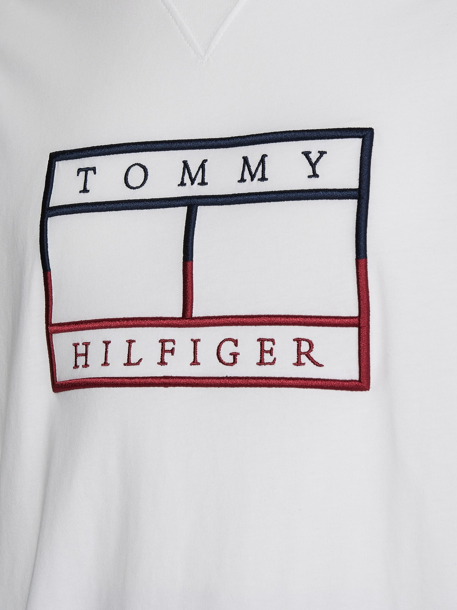 Tommy Hilfiger T-shirt Byal - Pepit.bg