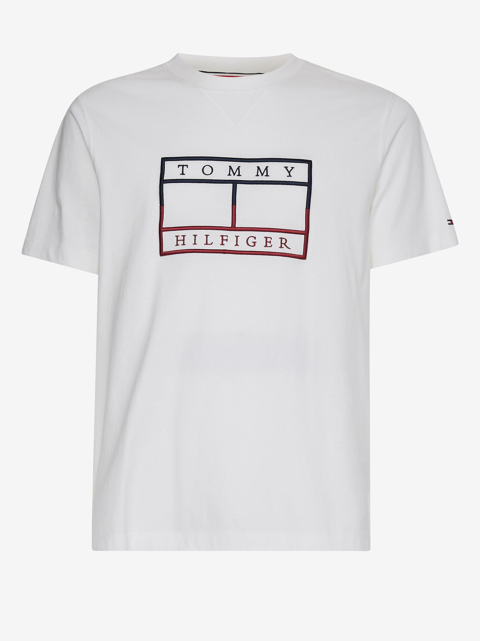 Tommy Hilfiger T-shirt Byal - Pepit.bg