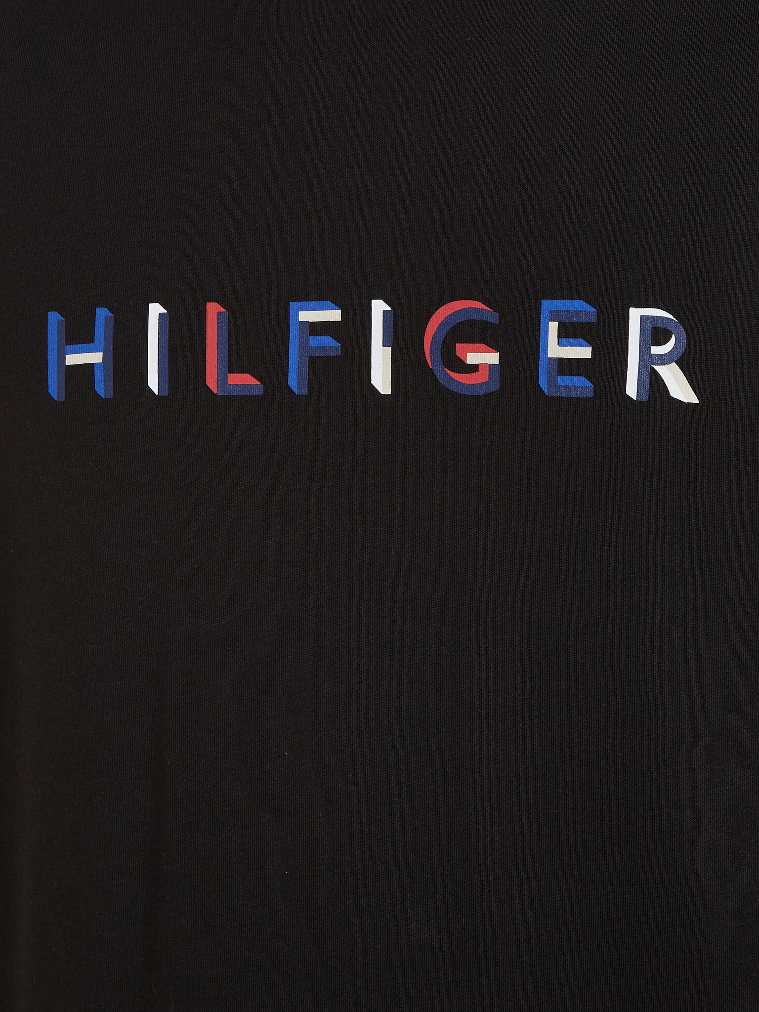 Tommy Hilfiger T-shirt Cheren - Pepit.bg