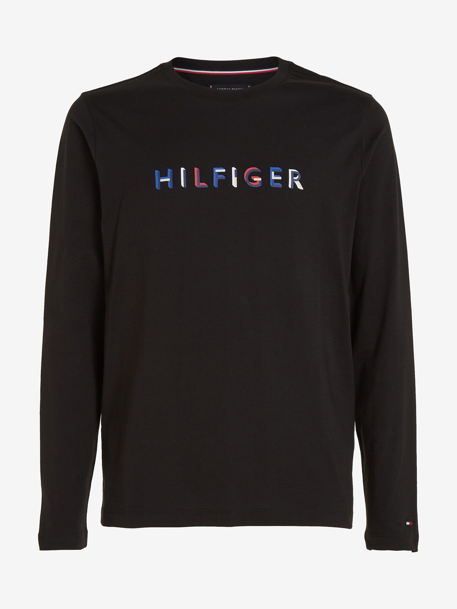 Tommy Hilfiger T-shirt Cheren - Pepit.bg