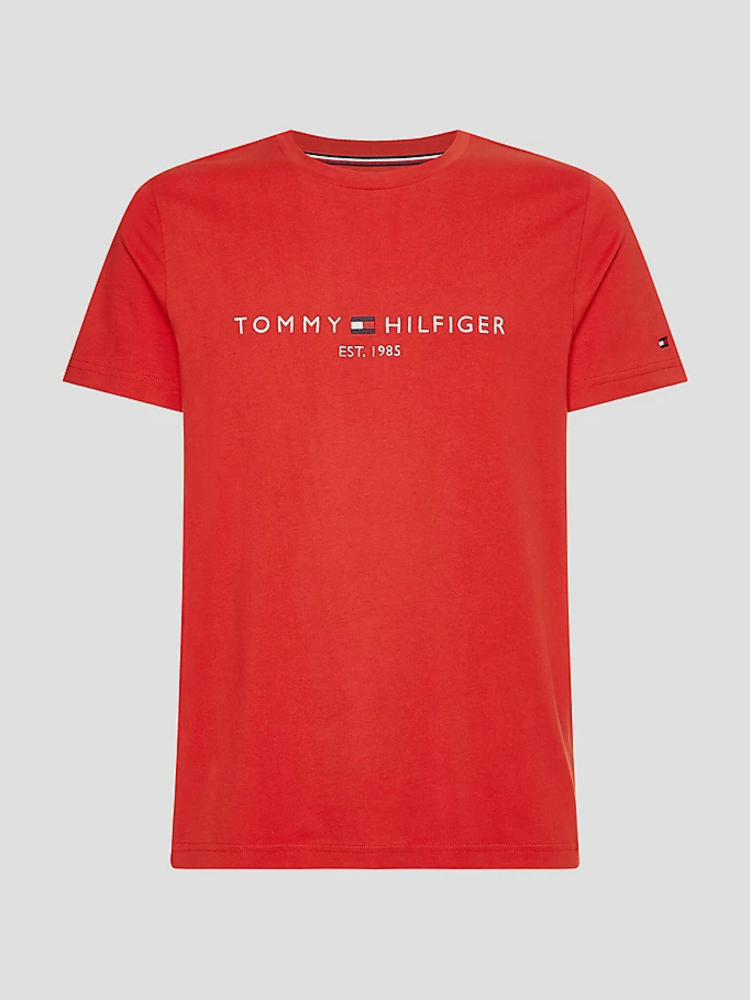 Tommy Hilfiger T-shirt Cherven - Pepit.bg