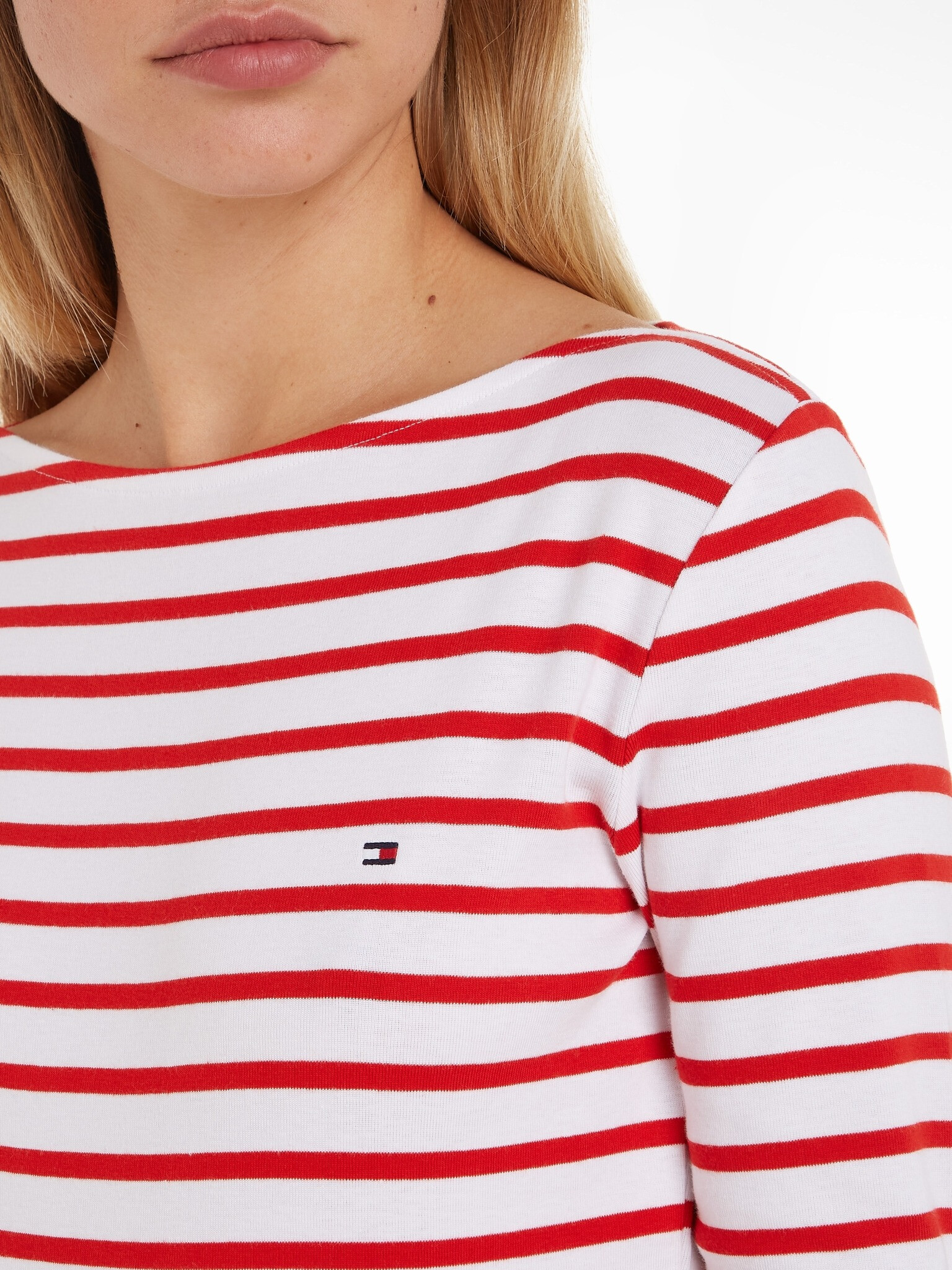 Tommy Hilfiger T-shirt Cherven - Pepit.bg