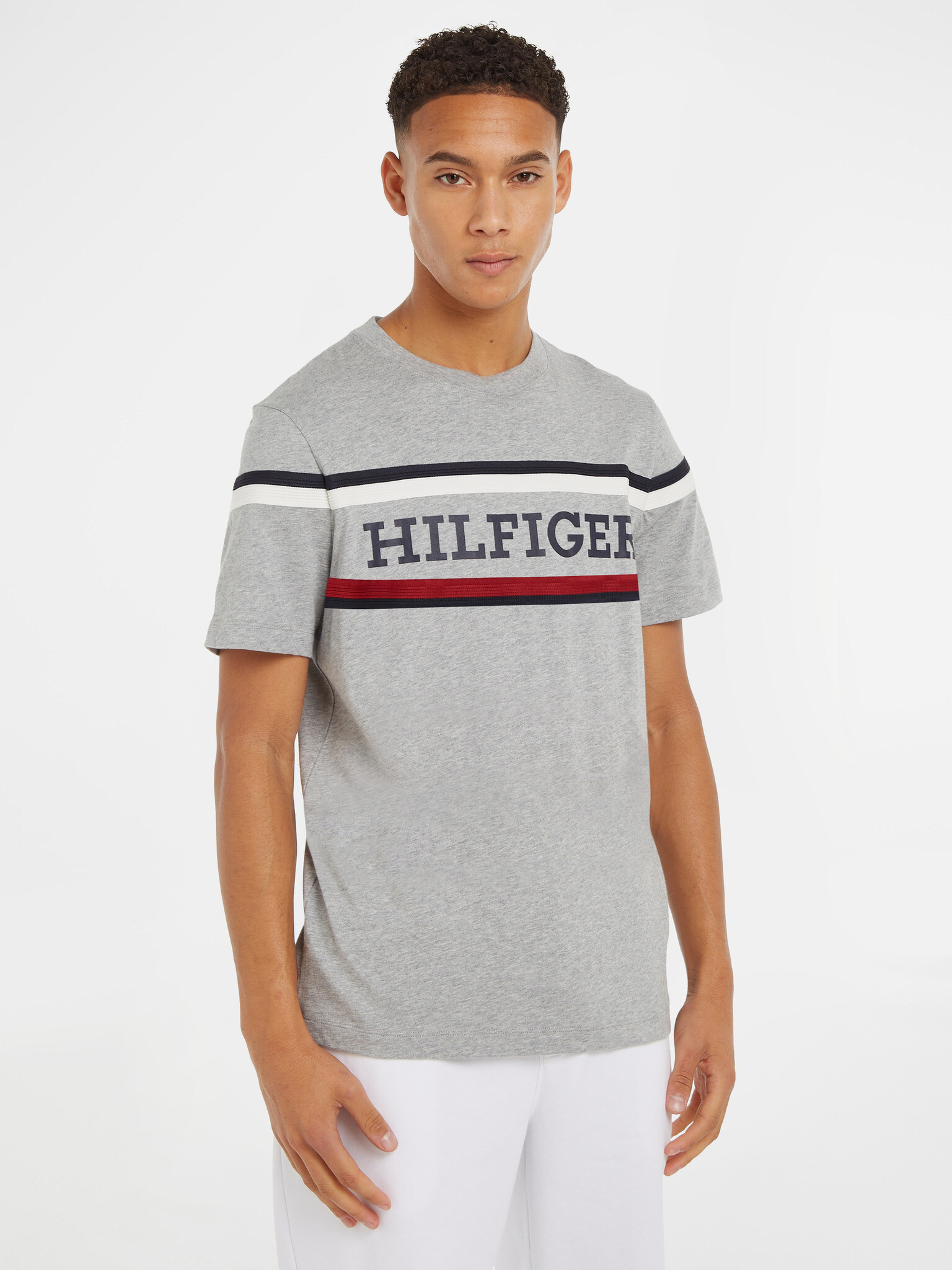 Tommy Hilfiger T-shirt Siv - Pepit.bg