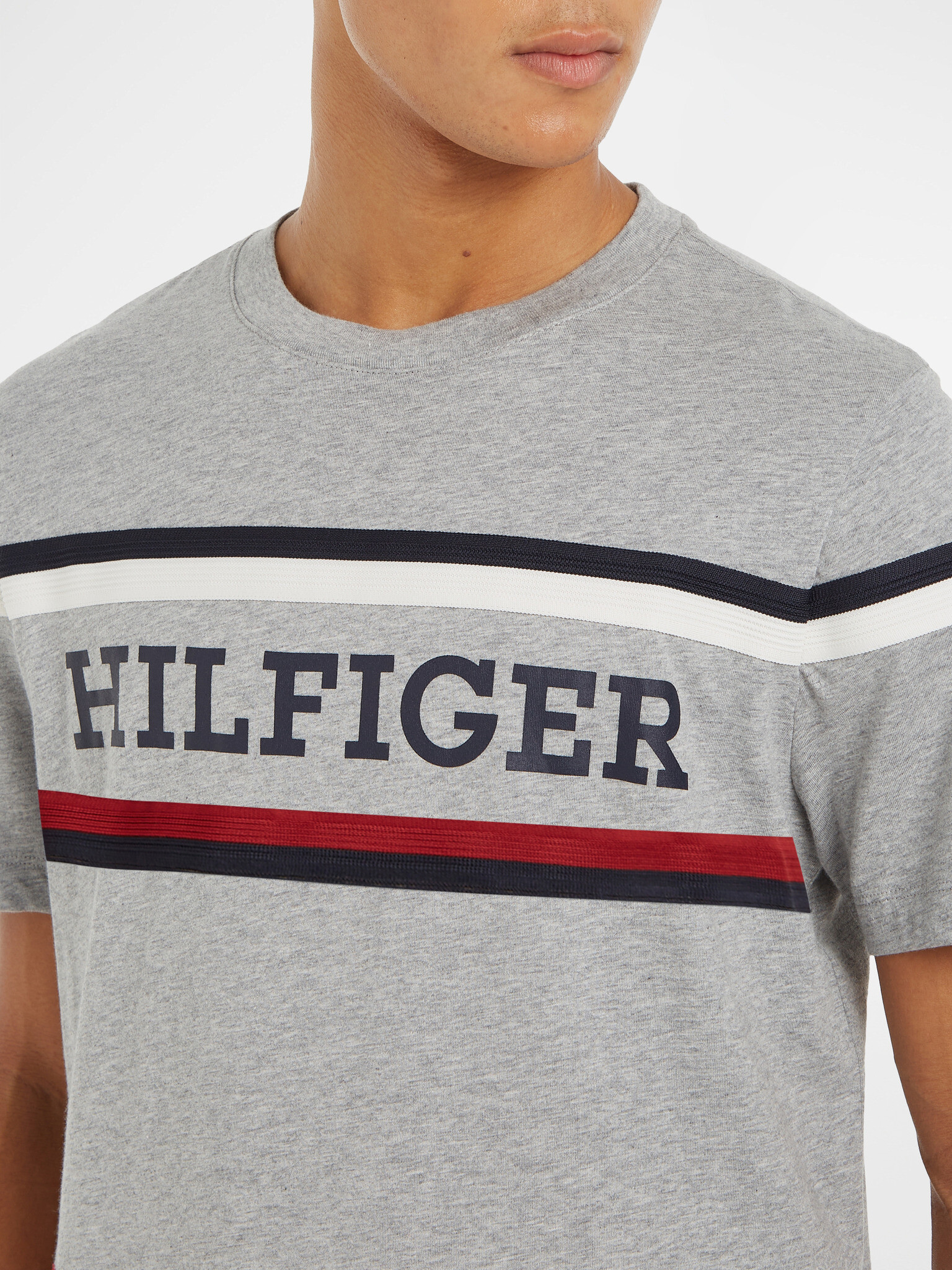 Tommy Hilfiger T-shirt Siv - Pepit.bg