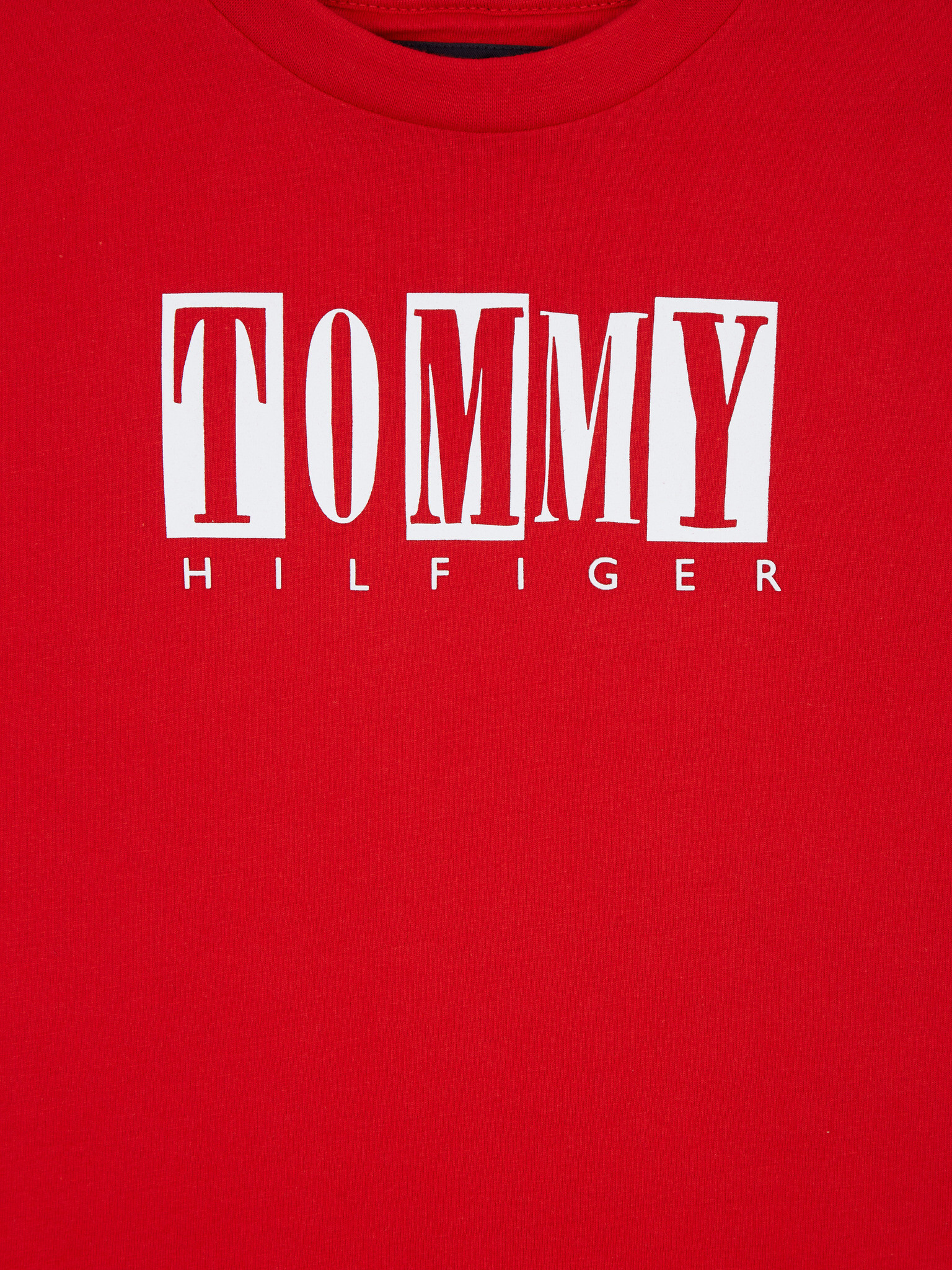 Tommy Hilfiger Тениска детски Cherven - Pepit.bg