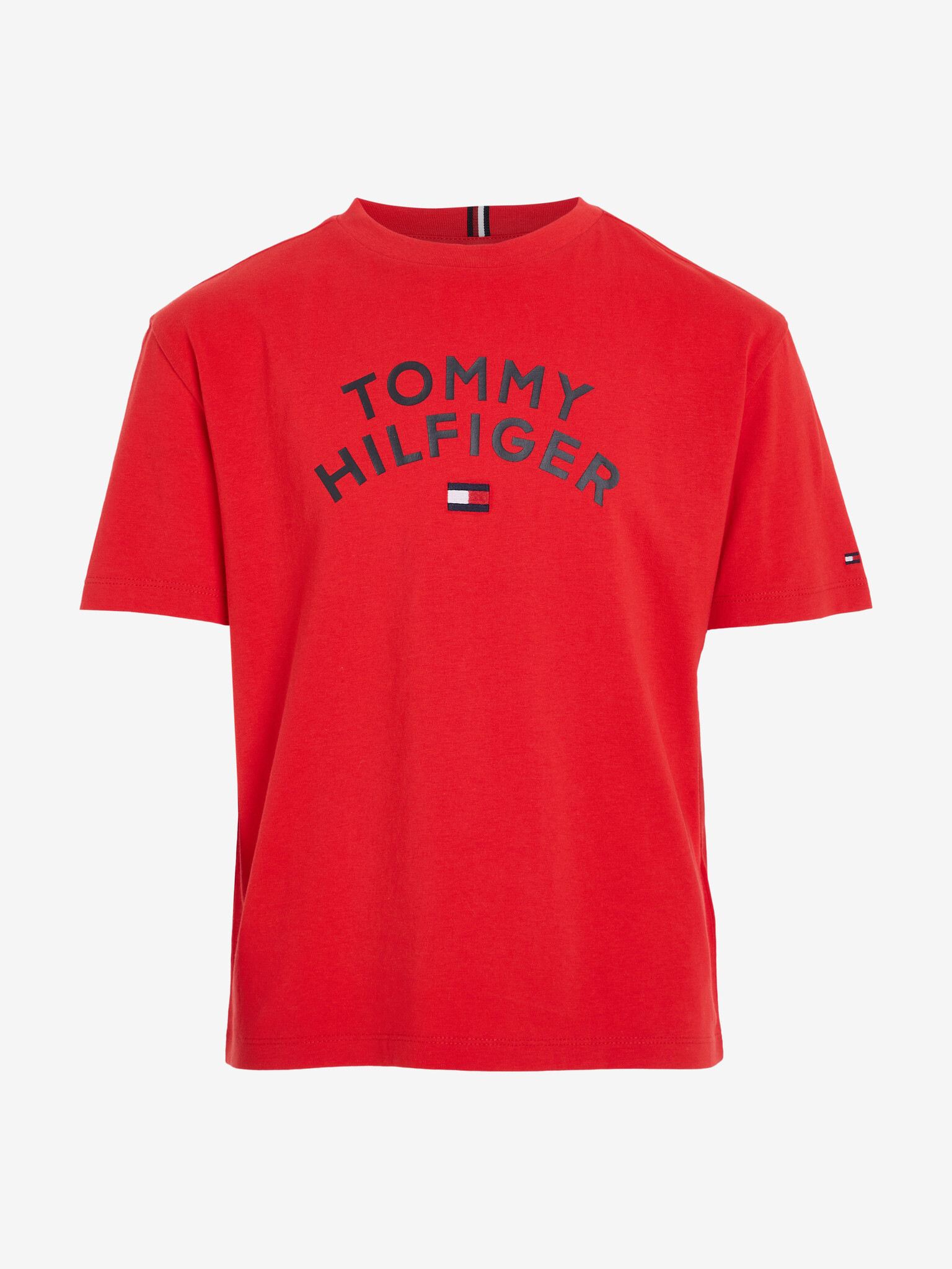 Tommy Hilfiger Тениска детски Cherven - Pepit.bg