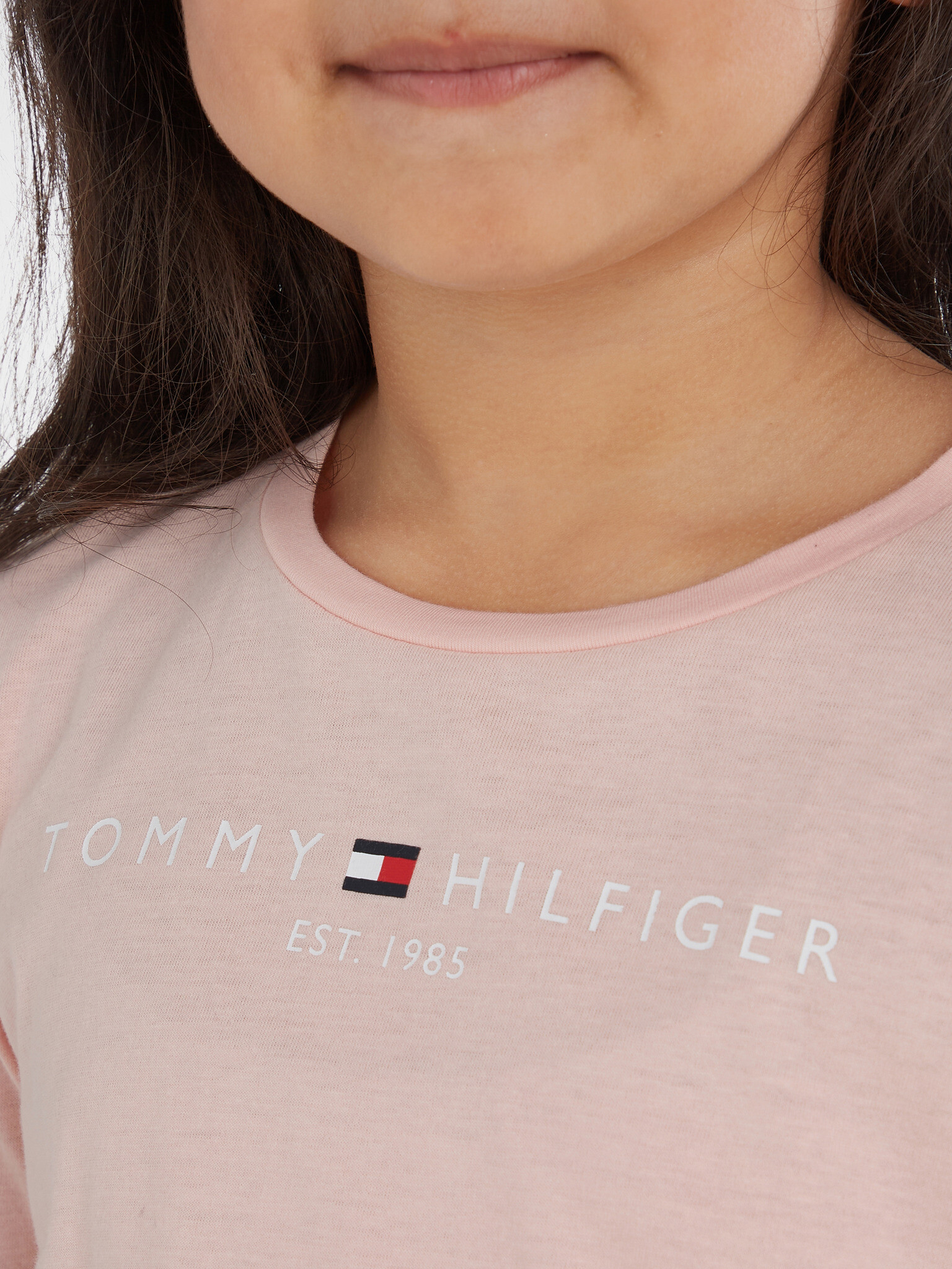 Tommy Hilfiger Тениска детски Rozov - Pepit.bg