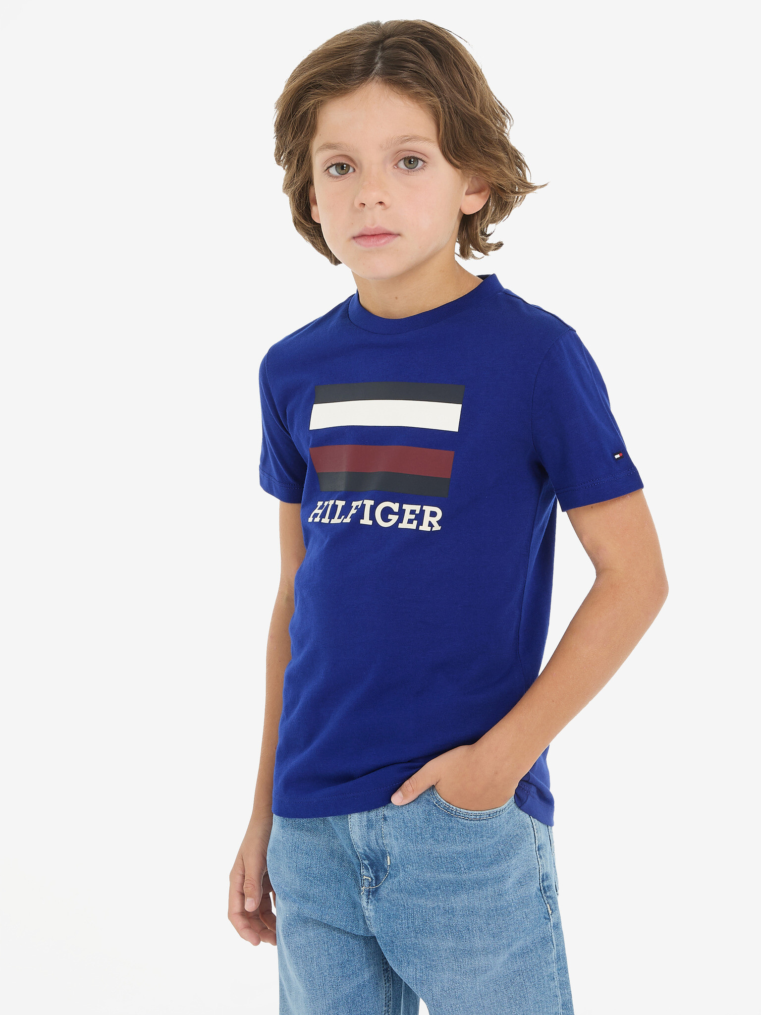 Tommy Hilfiger Тениска детски Sin - Pepit.bg