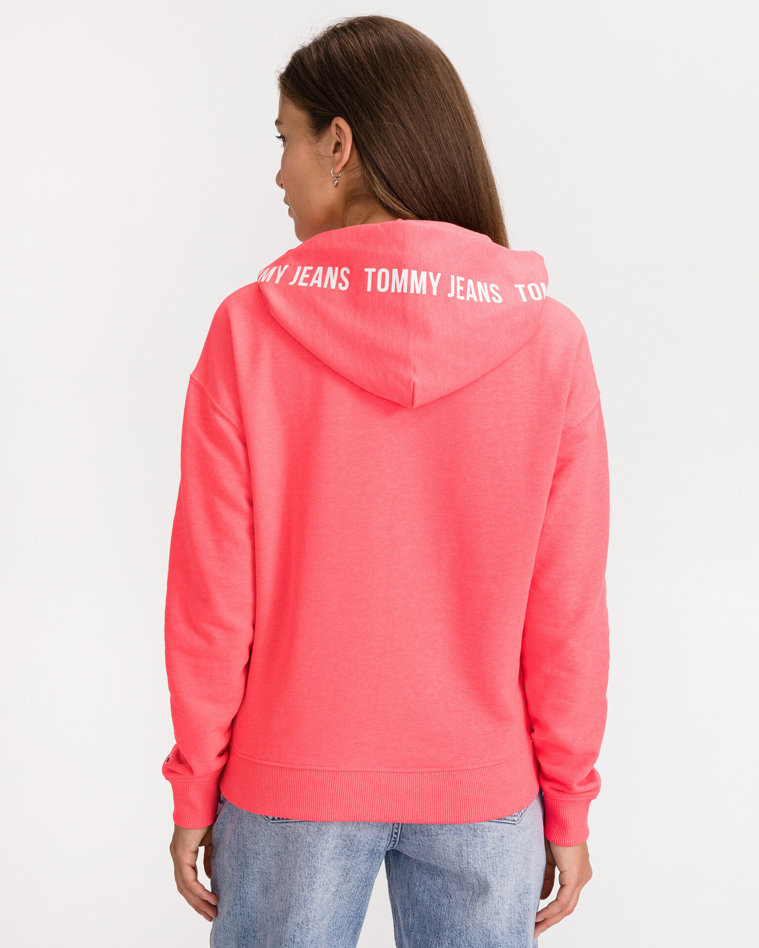 Tommy Jeans Repeat Logo Tape Суитшърт Rozov - Pepit.bg