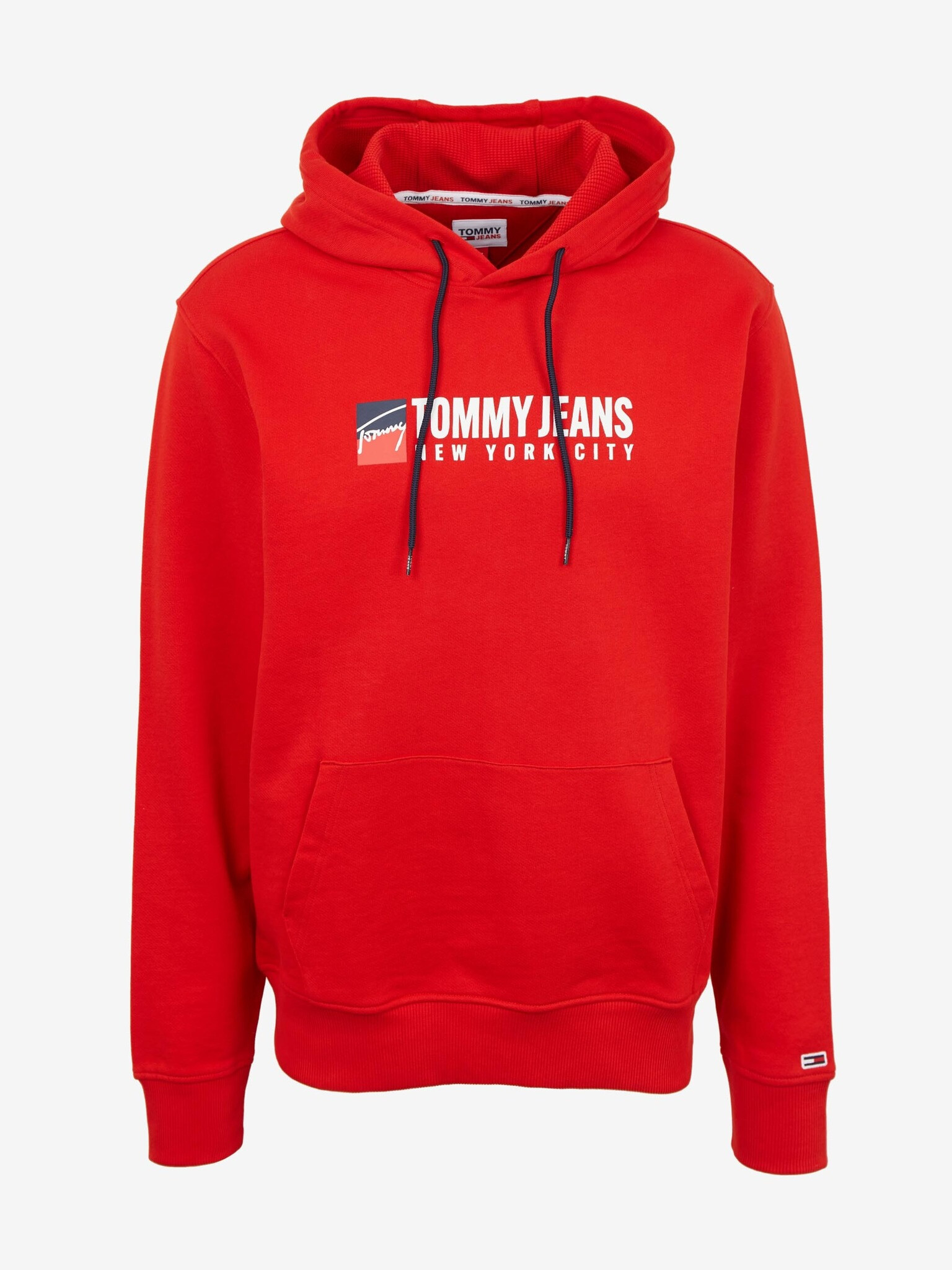 Tommy Jeans Sweatshirt Cherven - Pepit.bg