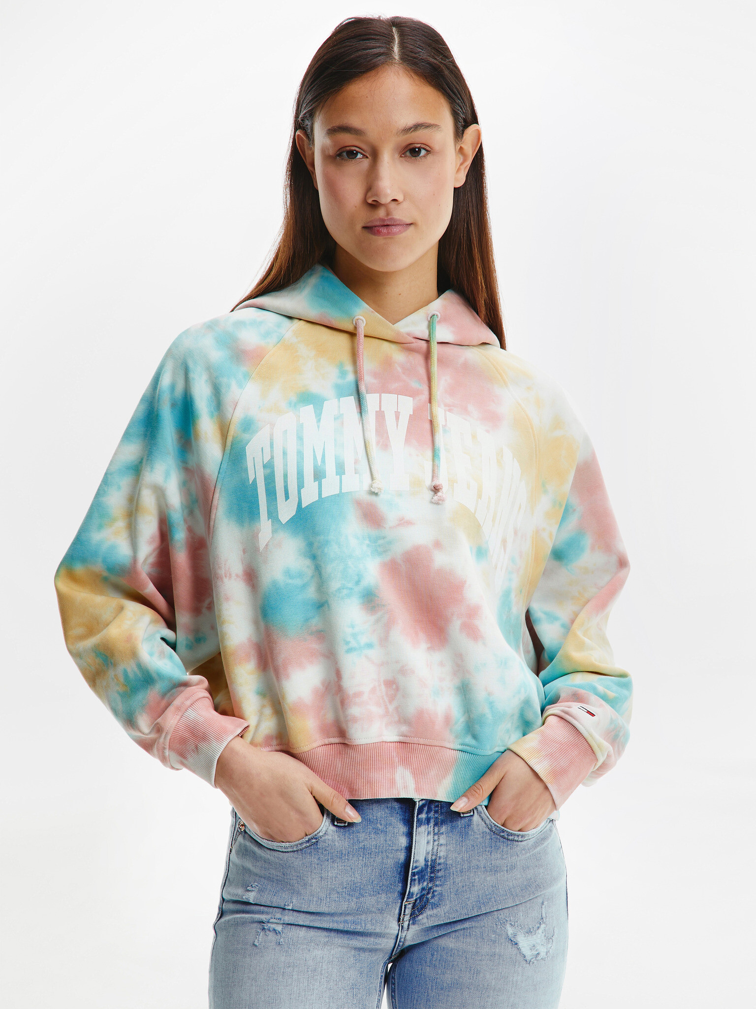 Tommy Jeans Sweatshirt Rozov - Pepit.bg