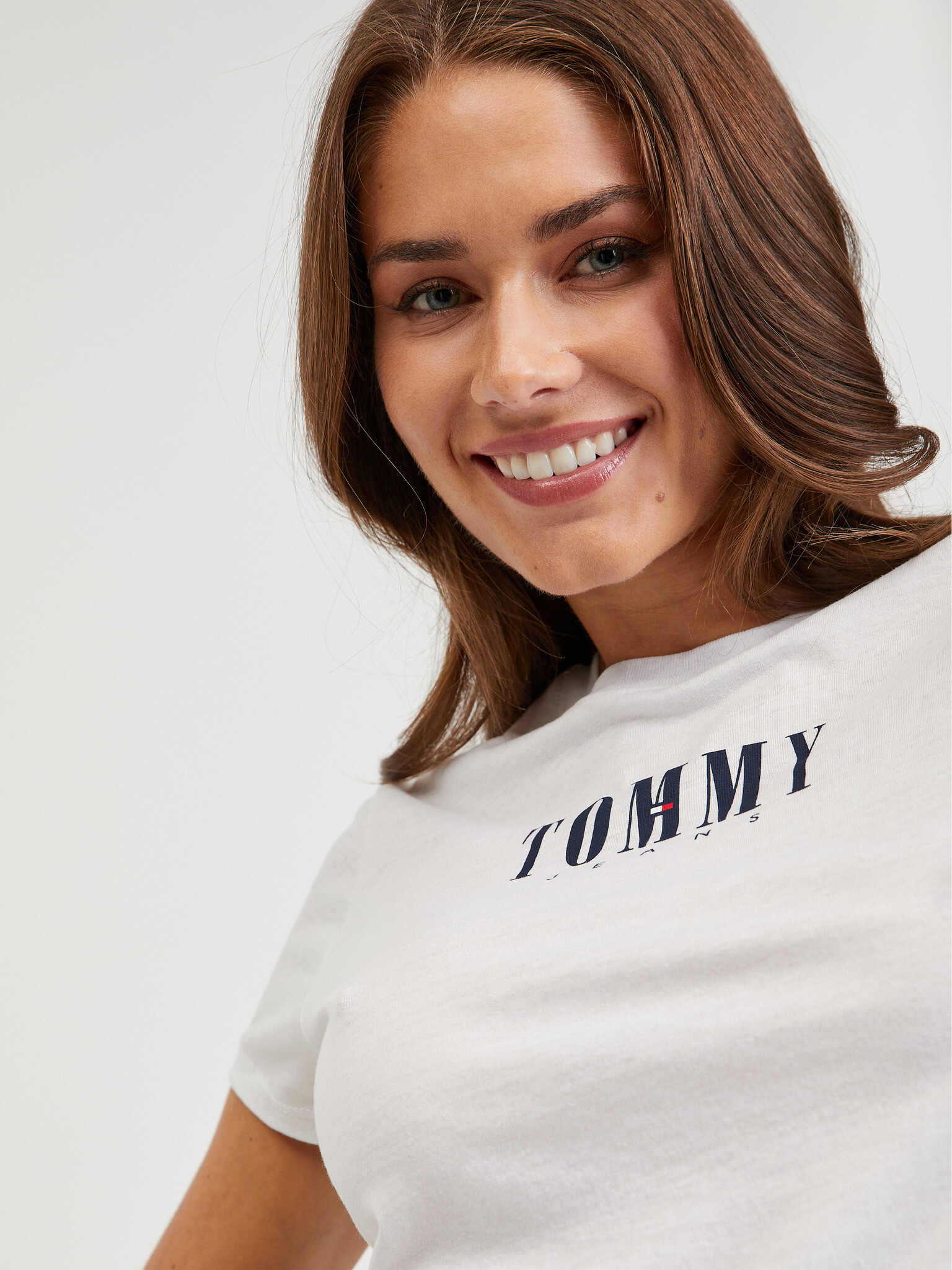 Tommy Jeans T-shirt Byal - Pepit.bg