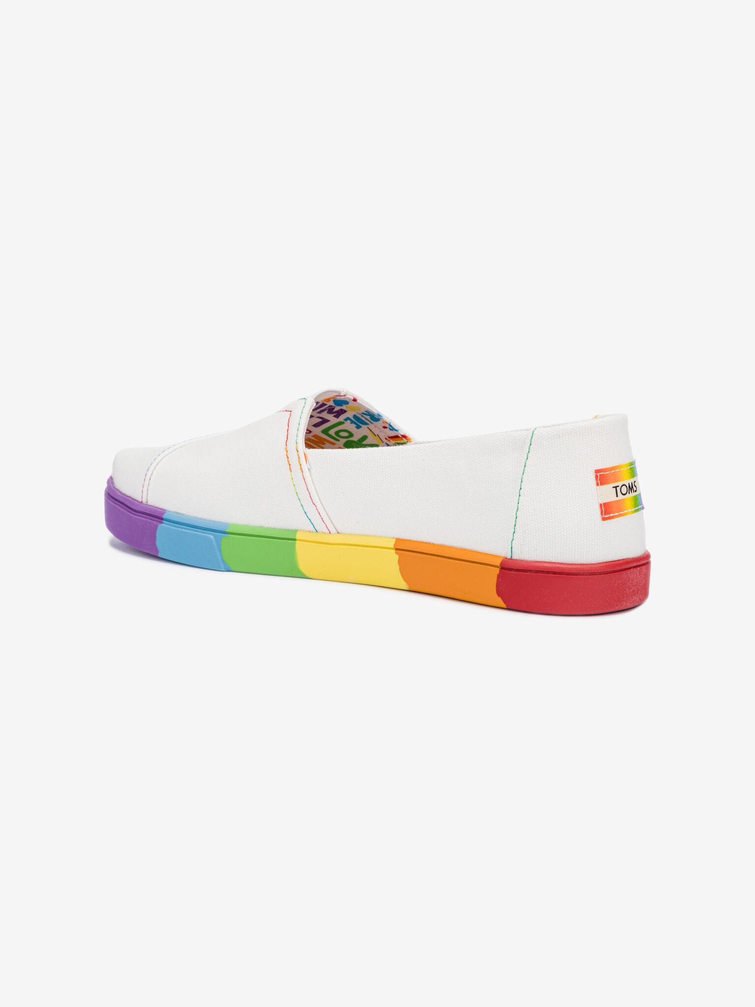 TOMS Unity Cupsole Обувки без връзки Byal - Pepit.bg