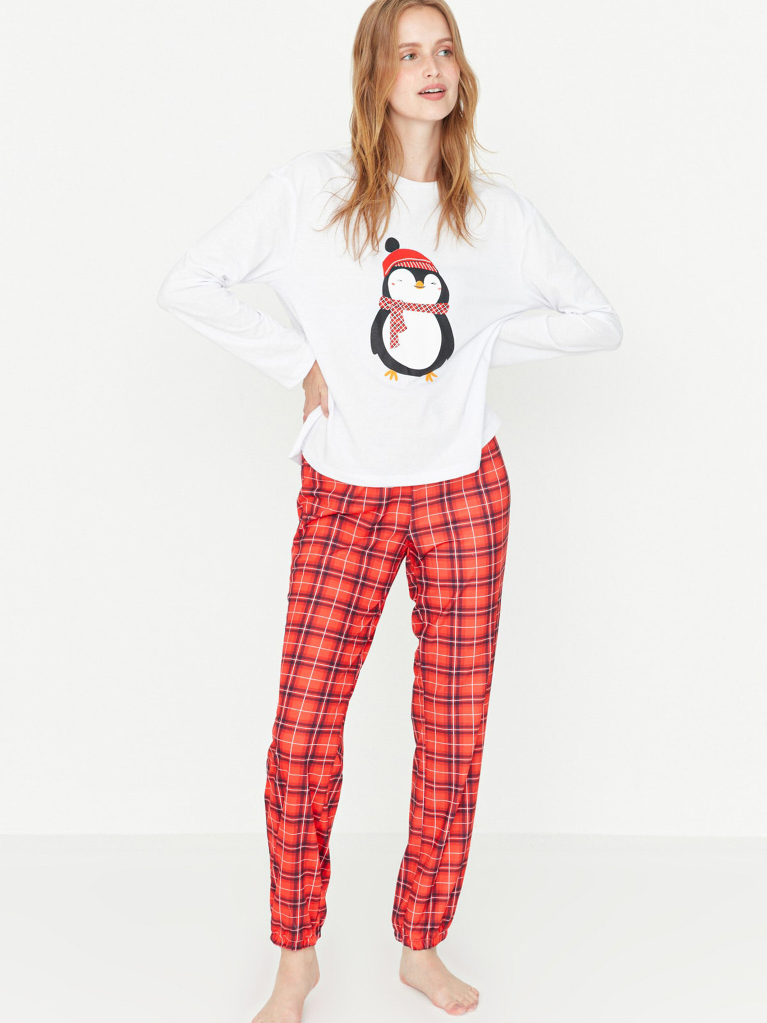 Trendyol Pyjama Byal - Pepit.bg