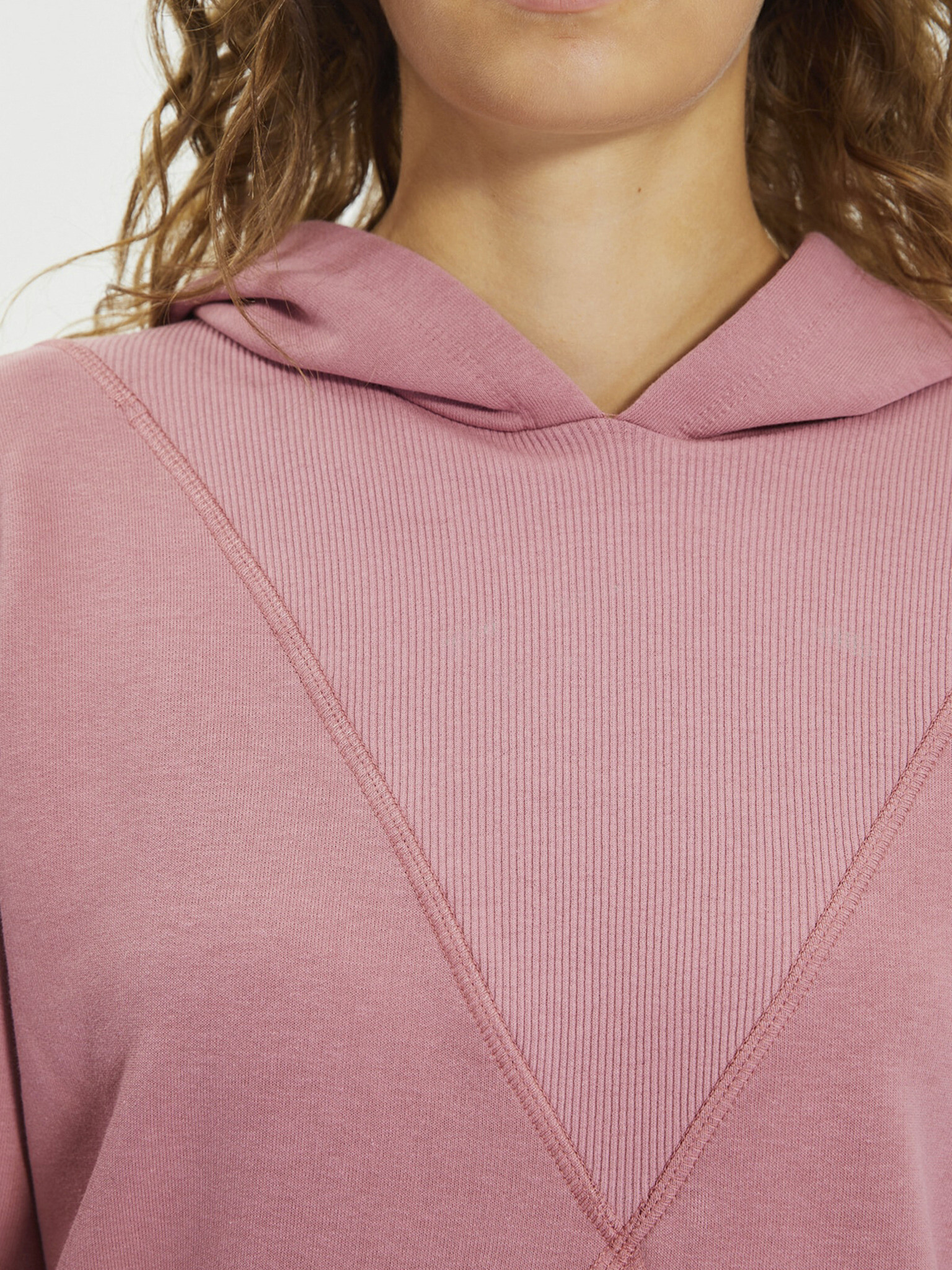 Trendyol Sweatshirt Rozov - Pepit.bg