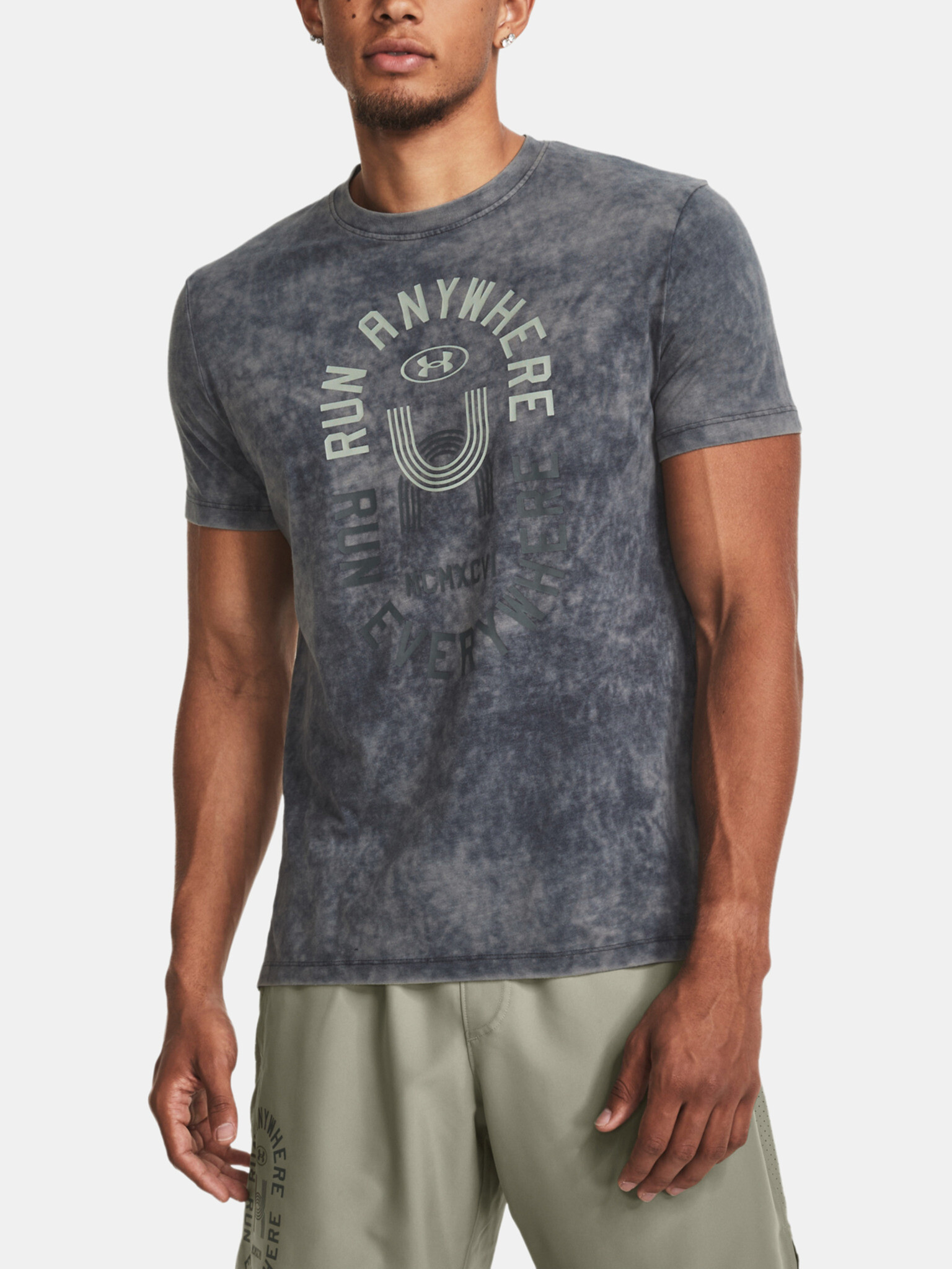 Under Armour Anywhere T-shirt Siv - Pepit.bg