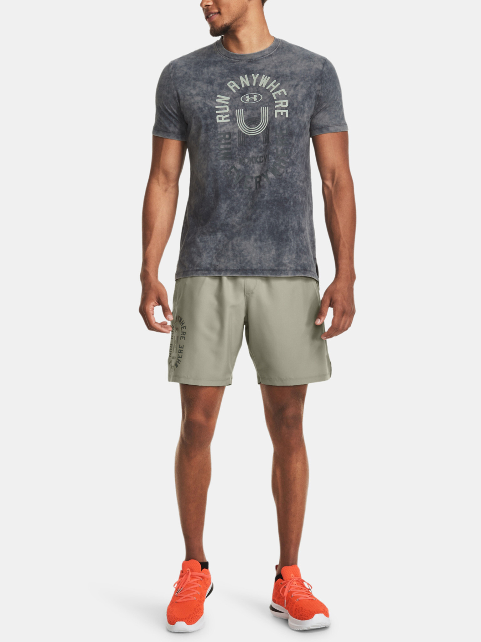 Under Armour Anywhere T-shirt Siv - Pepit.bg