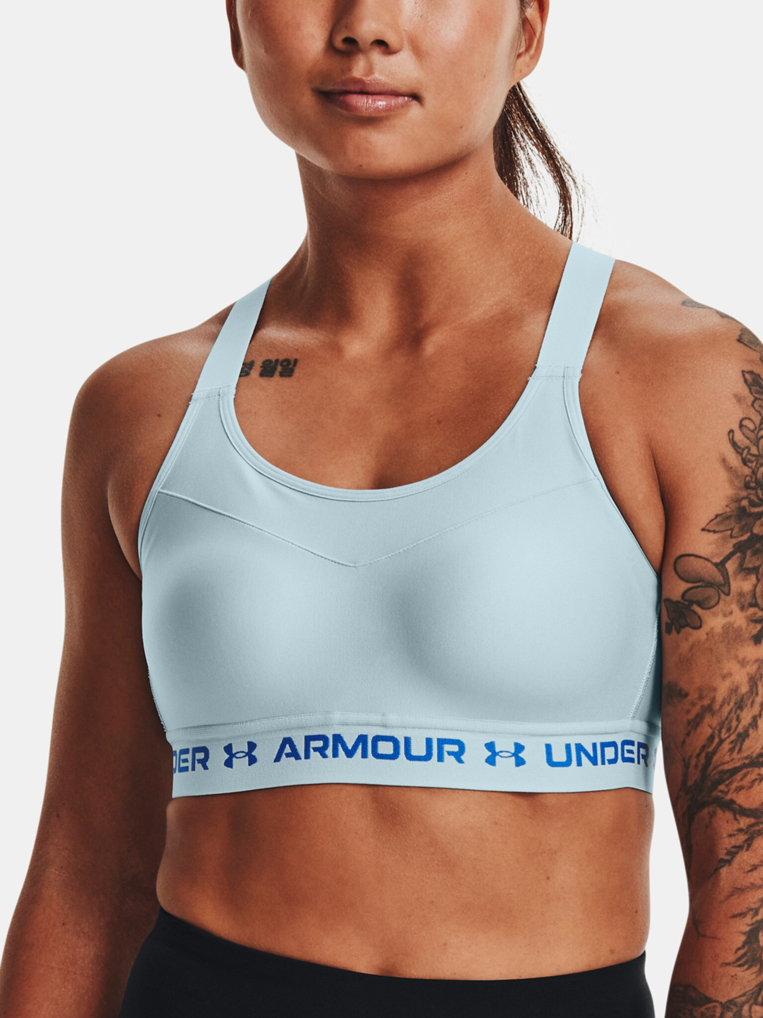 Under Armour Armour High Crossback Cпортен Сутиен Sin - Pepit.bg