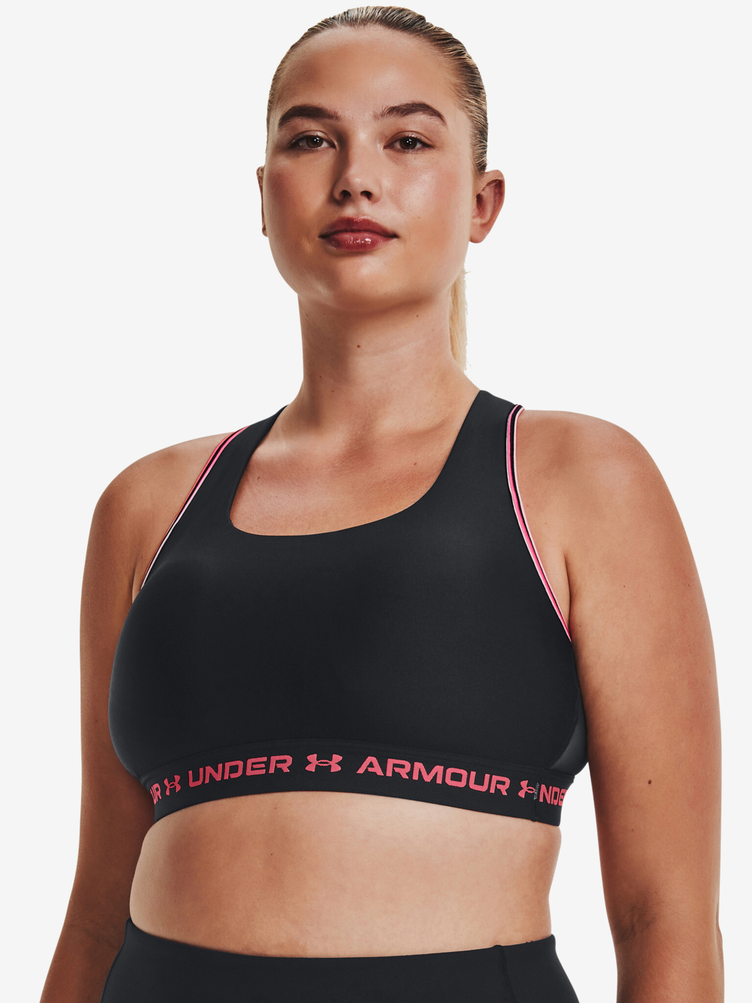 Under Armour Armour® Mid Crossback 80s Сутиен Cheren - Pepit.bg