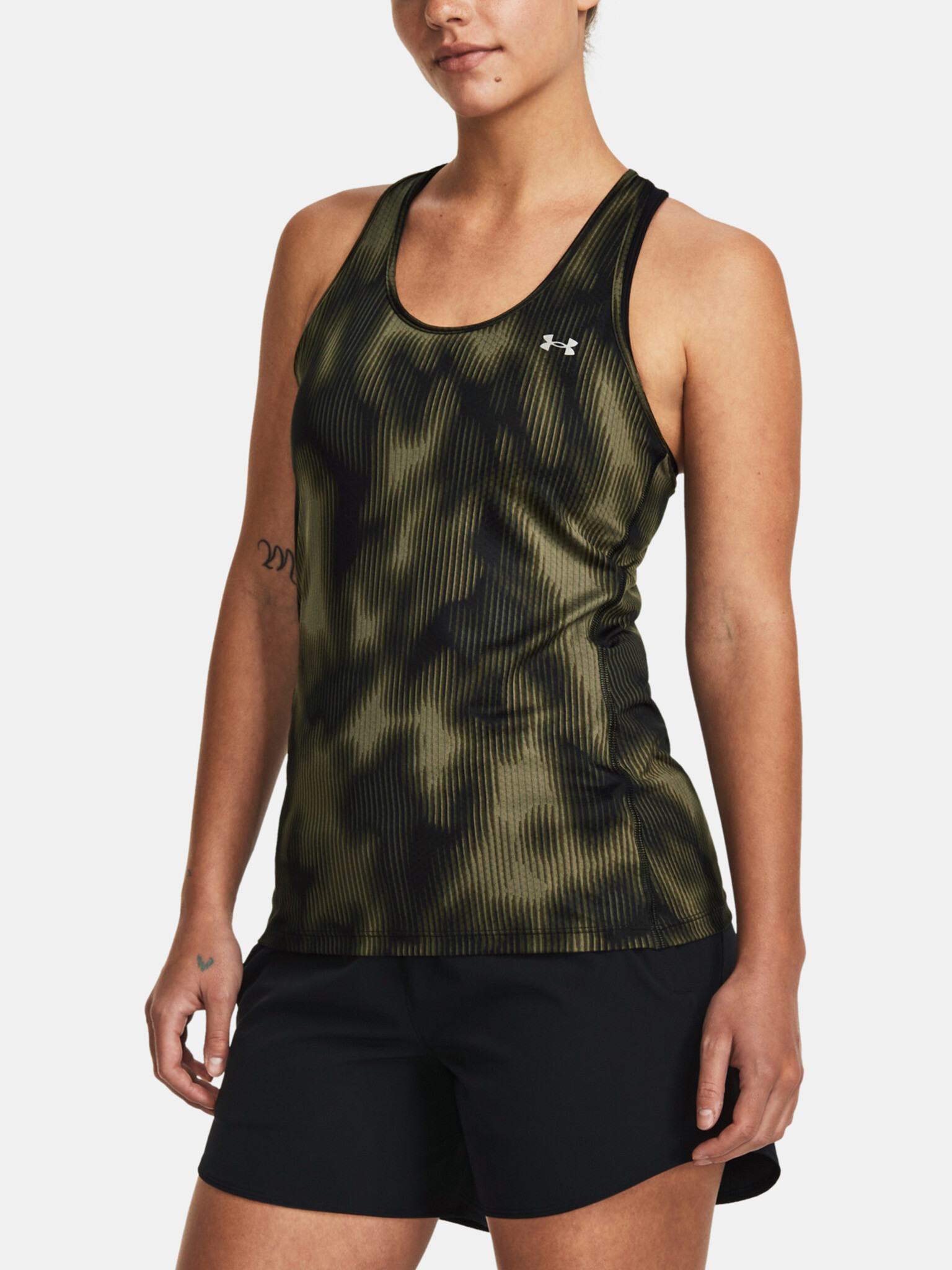 Under Armour Armour Racer Tank Print Потник Zelen - Pepit.bg