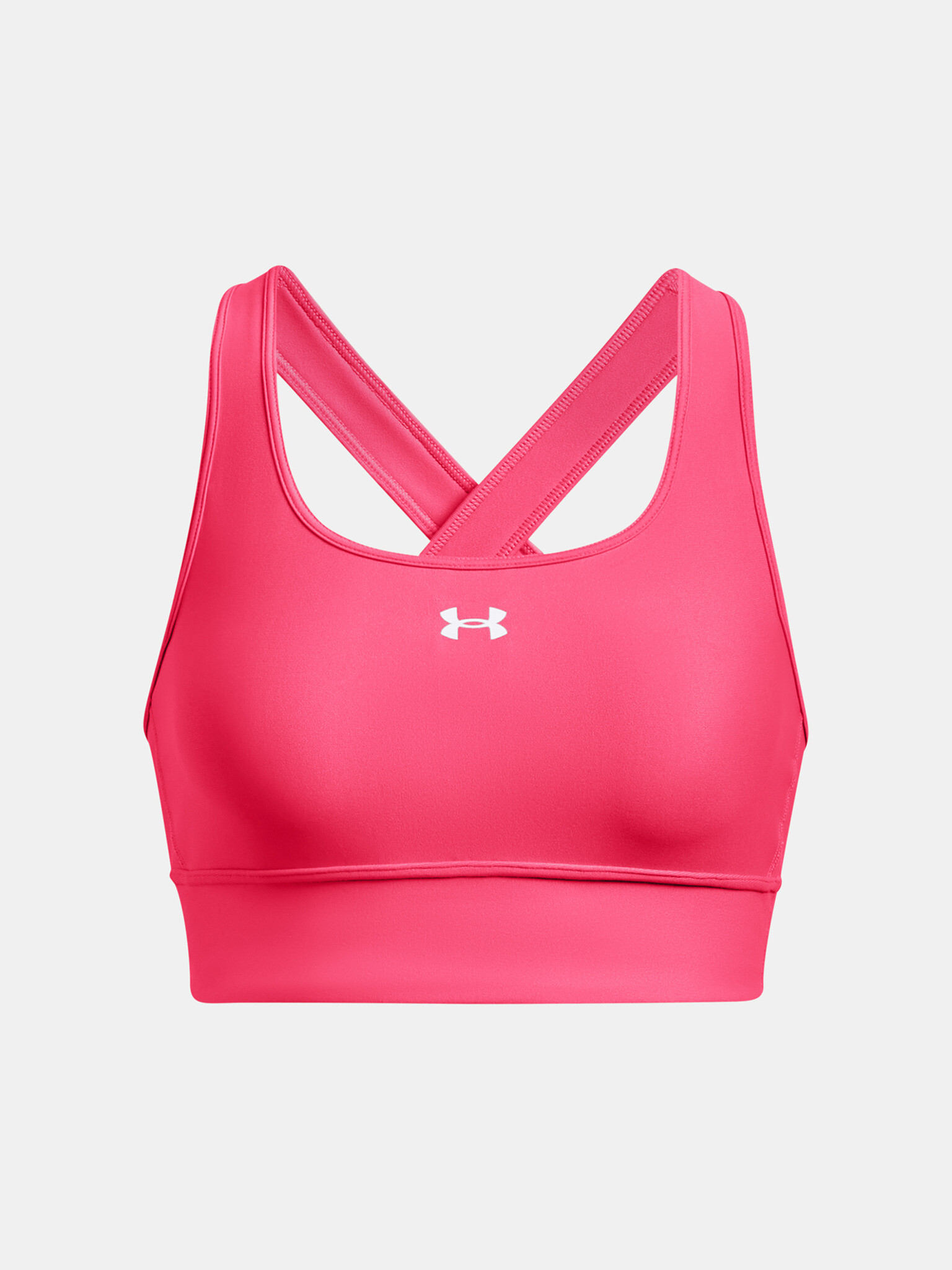 Under Armour Crossback Longline Cпортен Сутиен Rozov - Pepit.bg