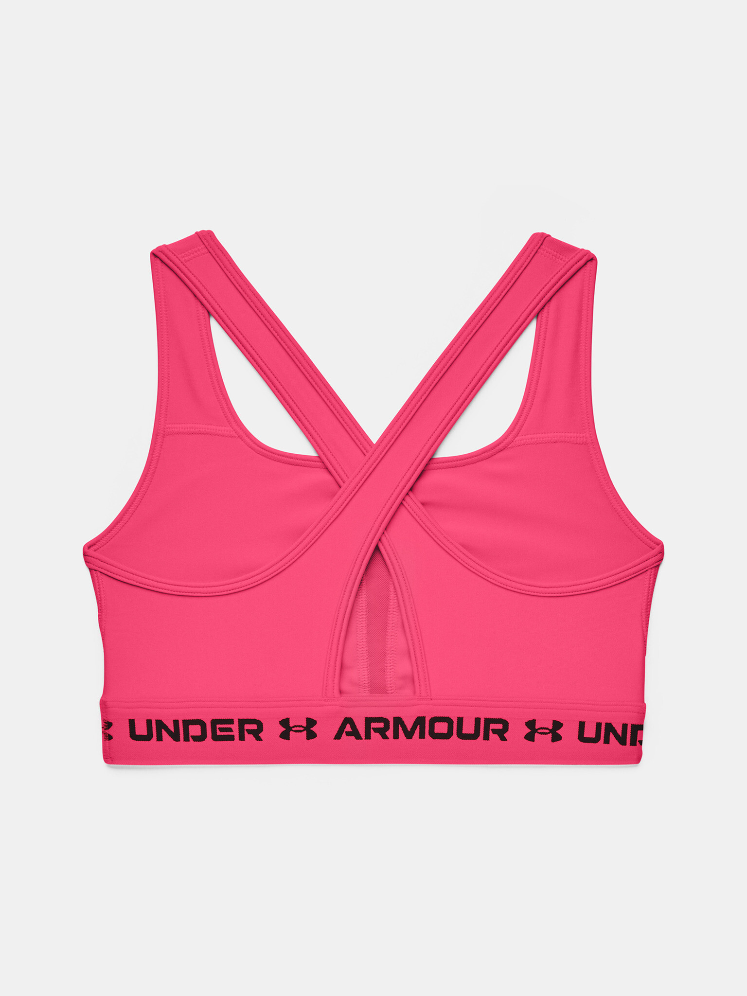 Under Armour Crossback Mid Bra Cпортен Сутиен Rozov - Pepit.bg