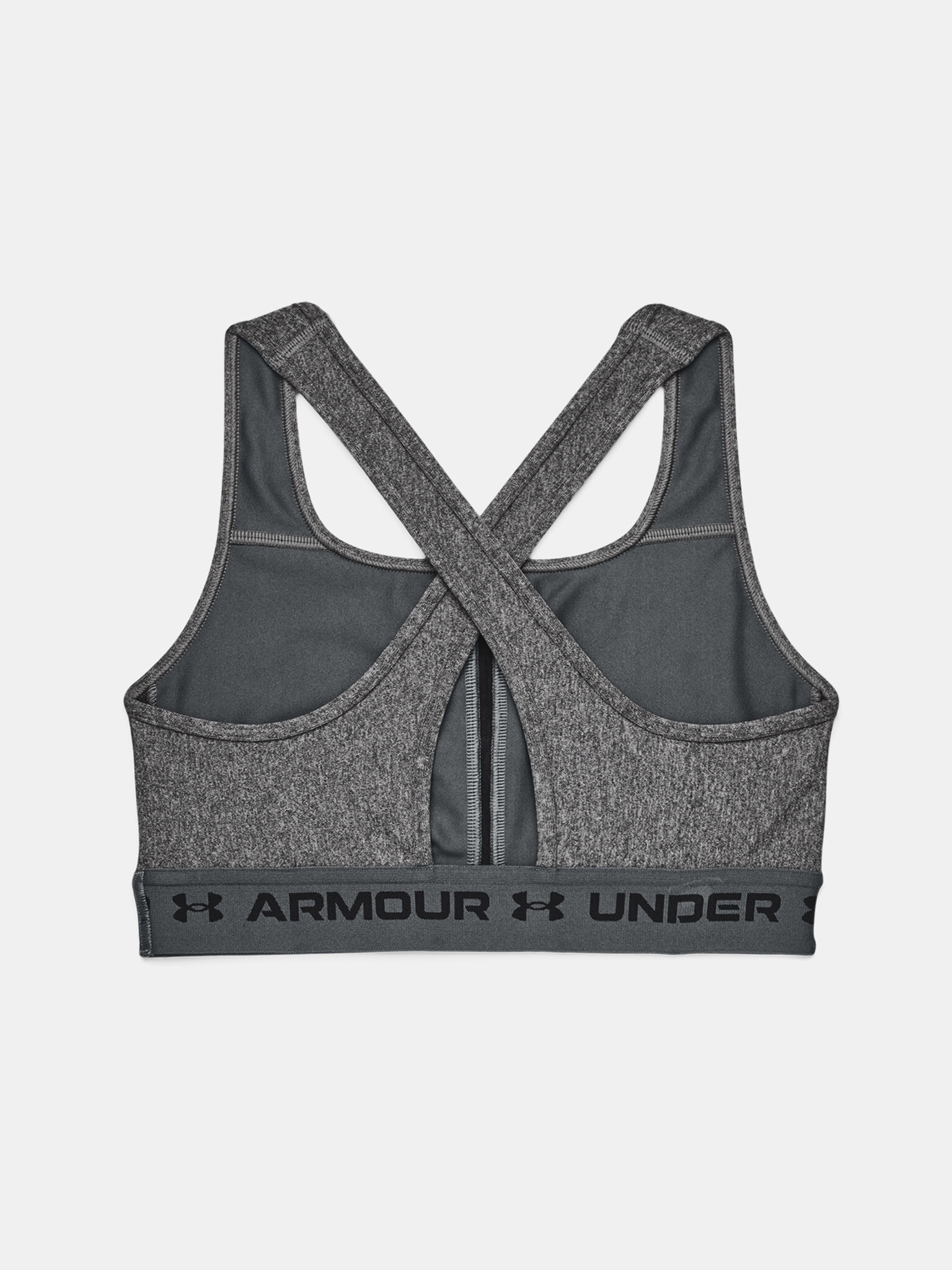 Under Armour Crossback Mid Heather Bra Сутиен Siv - Pepit.bg