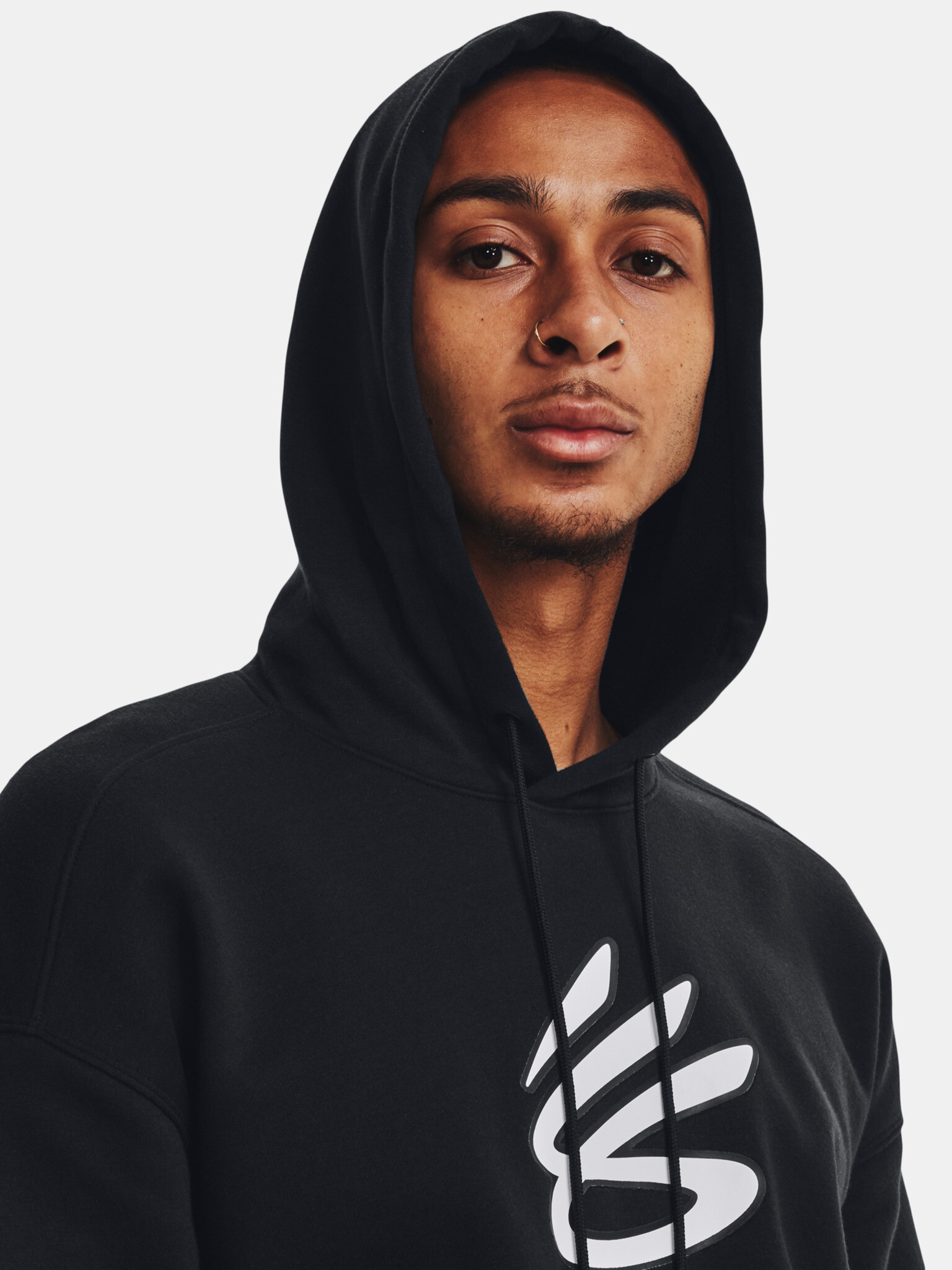 Under Armour Curry Big Splash PO Hoodie Sweatshirt Cheren - Pepit.bg