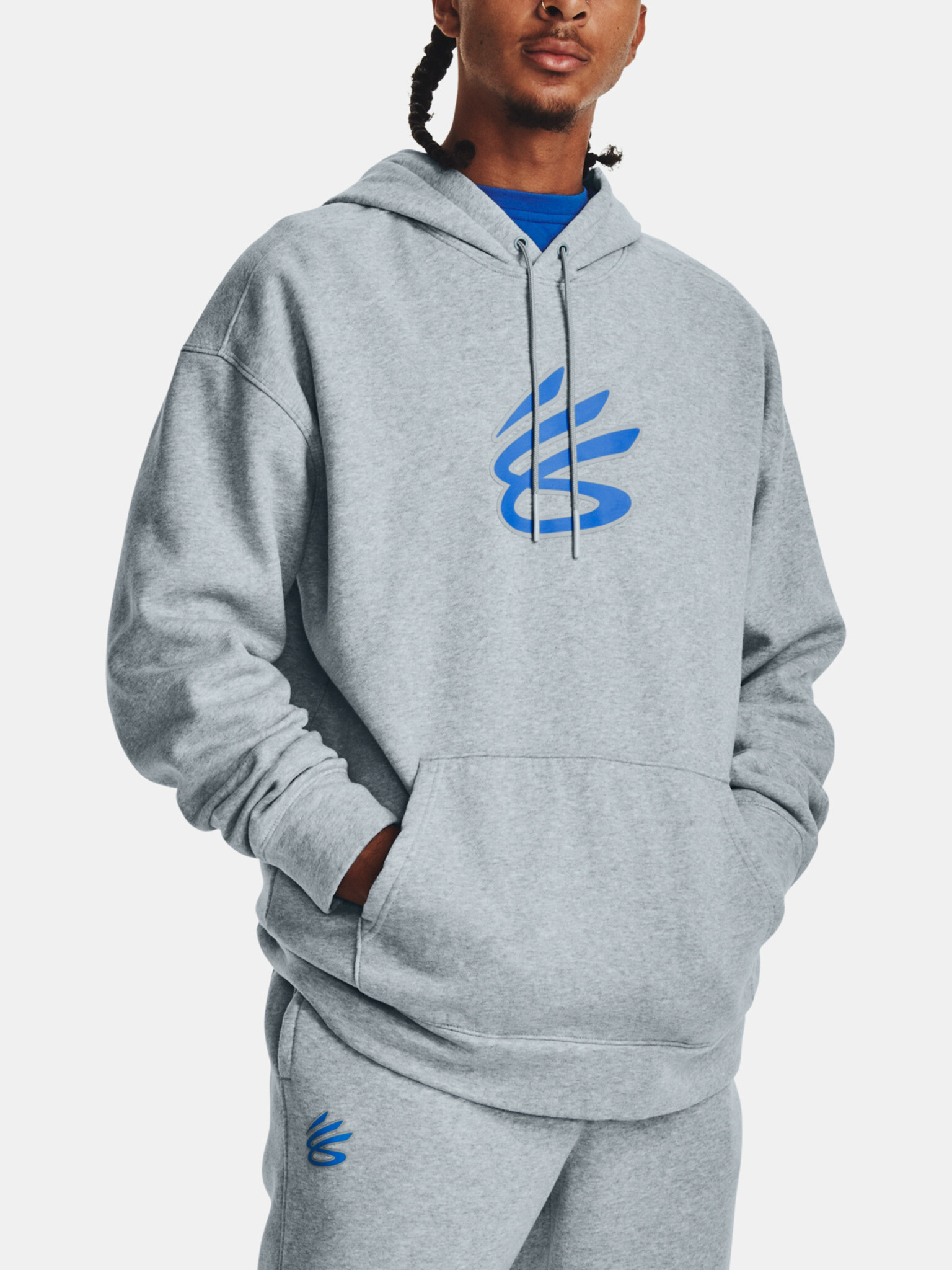 Under Armour Curry Big Splash PO Hoodie Sweatshirt Sin - Pepit.bg