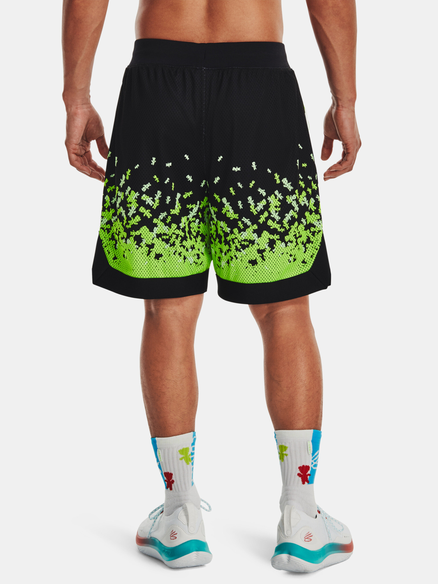 Under Armour Curry Collab Mesh Къси панталони Cheren - Pepit.bg