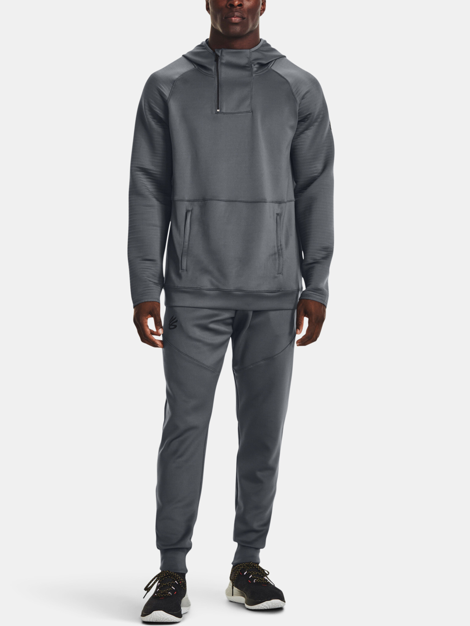 Under Armour Curry Playable Sweatshirt Siv - Pepit.bg