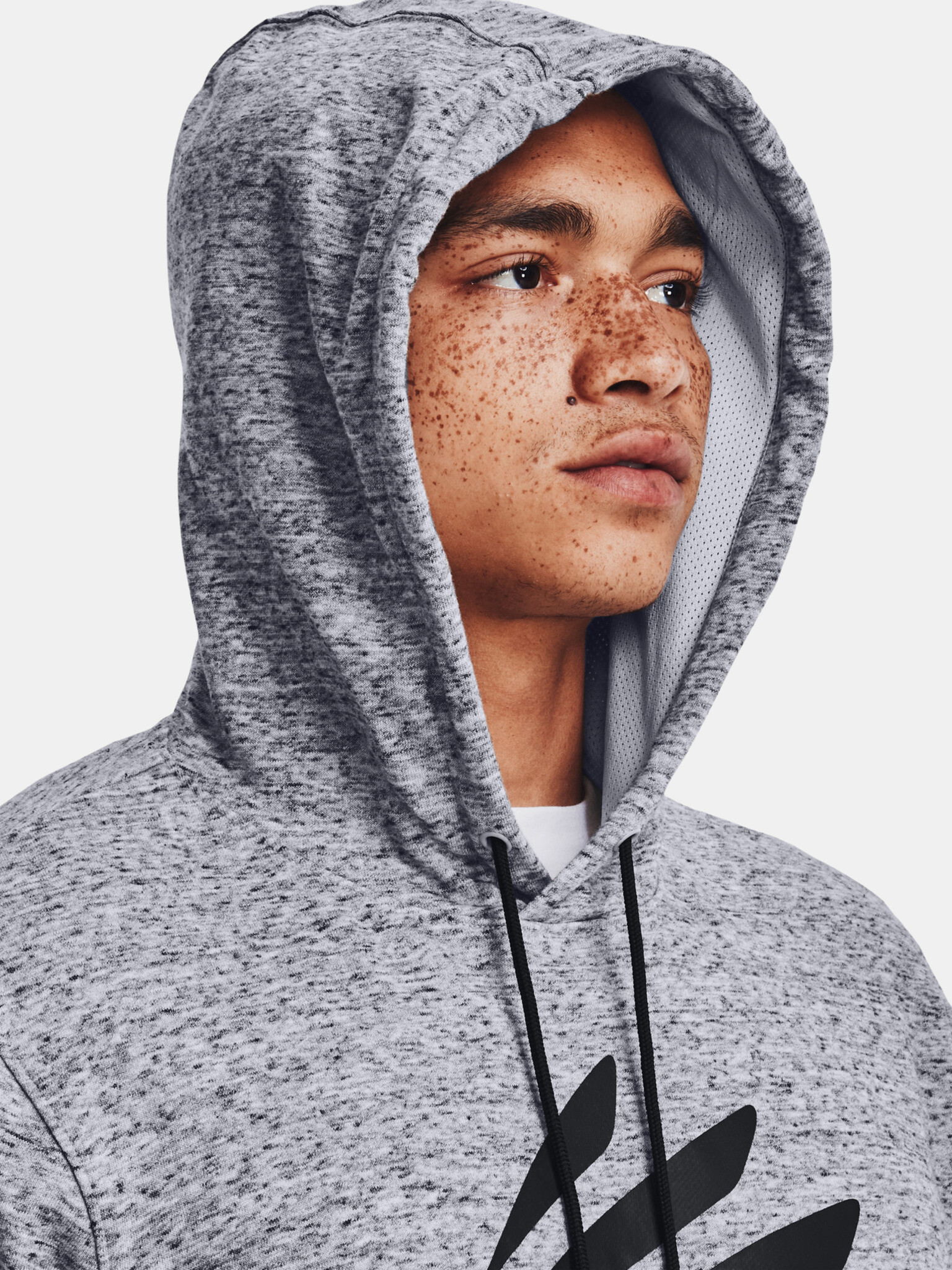 Under Armour Curry Pullover Hood Sweatshirt Siv - Pepit.bg