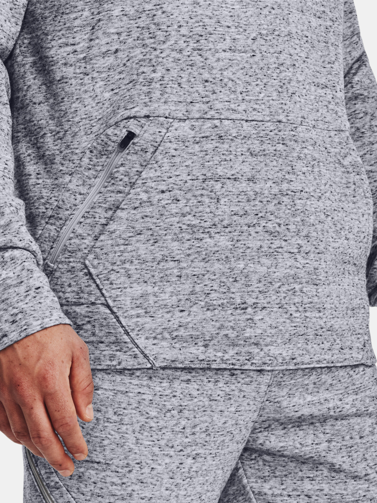 Under Armour Curry Pullover Hood Sweatshirt Siv - Pepit.bg