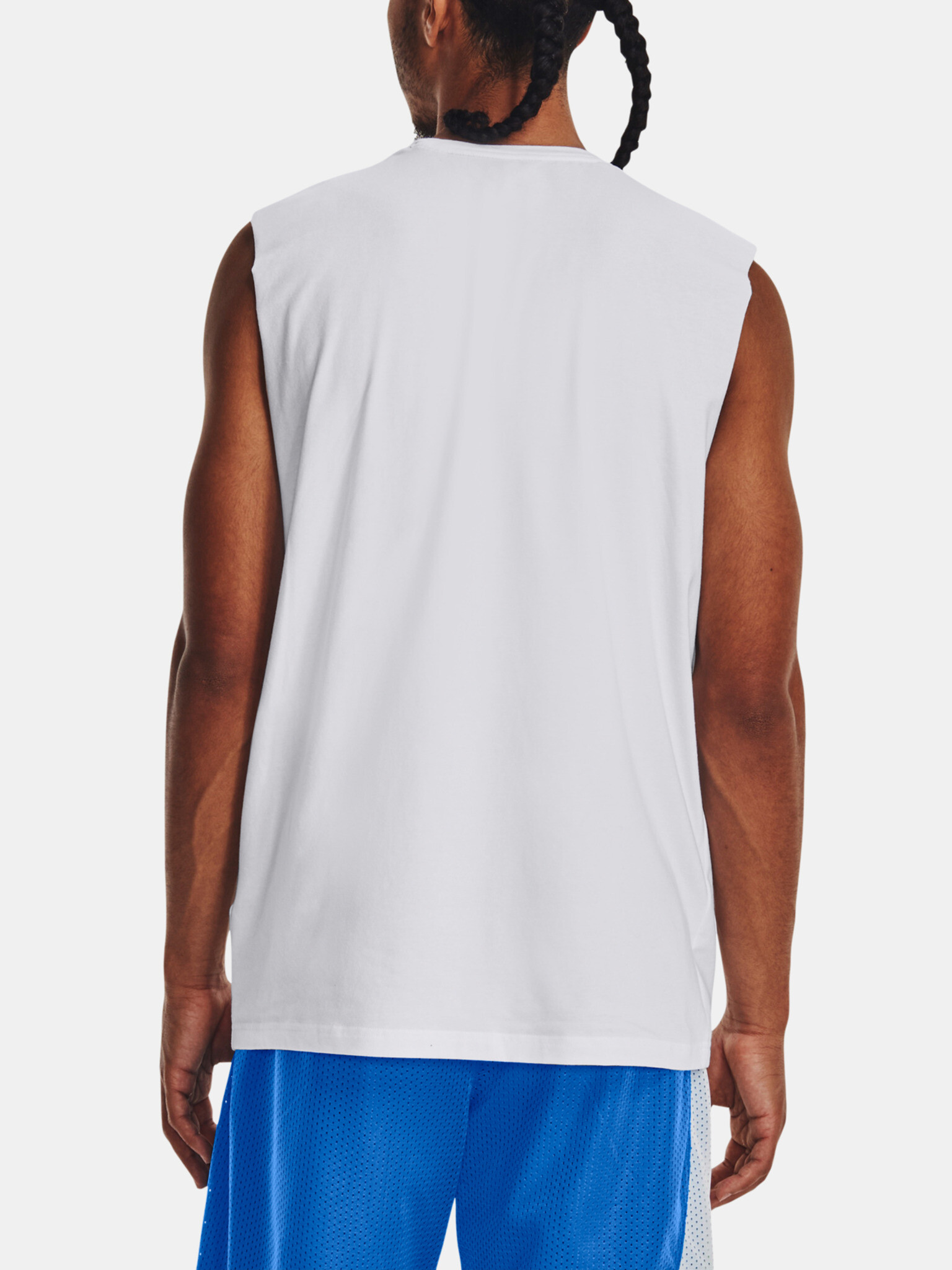 Under Armour Curry Slvls Тениска Byal - Pepit.bg