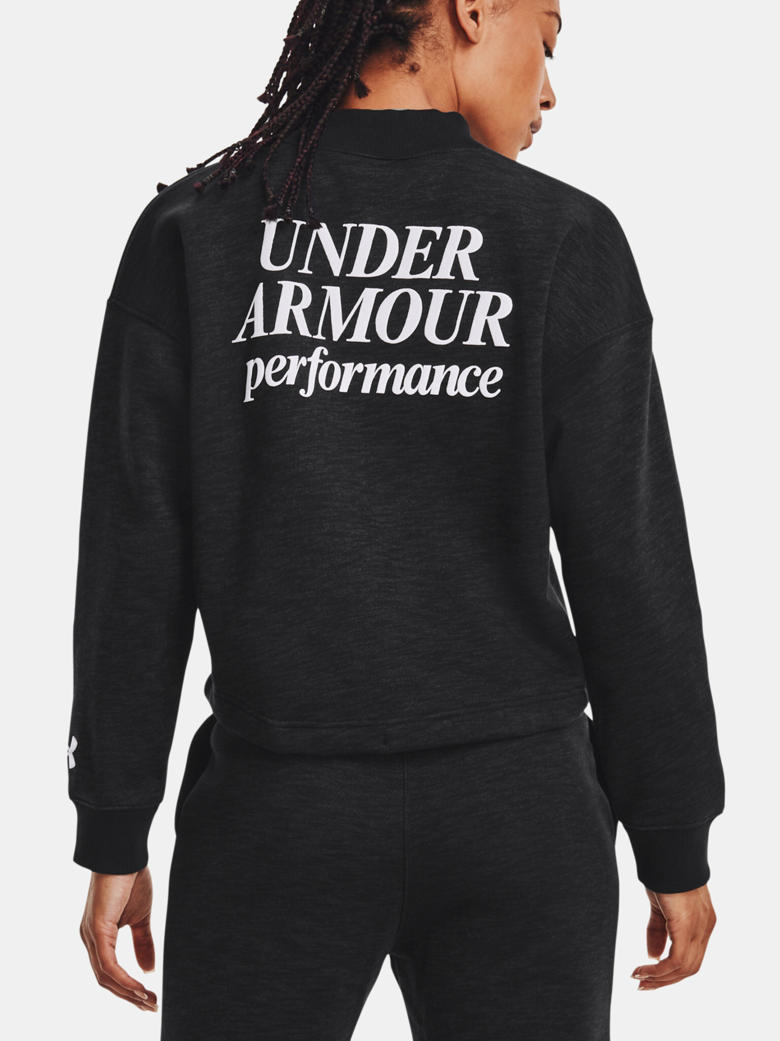 Under Armour Essential Script Crew Sweatshirt Cheren - Pepit.bg