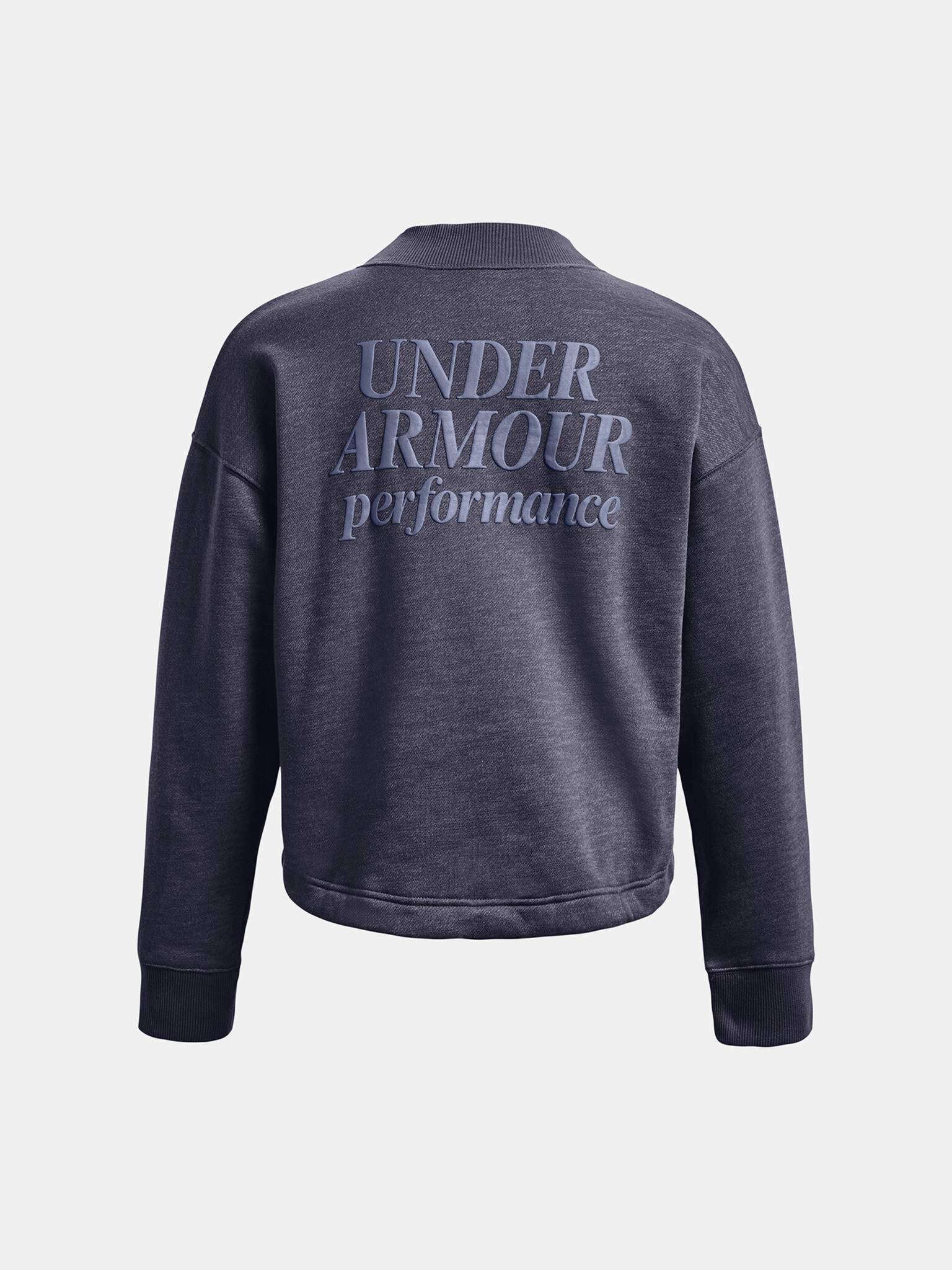 Under Armour Essential Script Crew Sweatshirt Siv - Pepit.bg