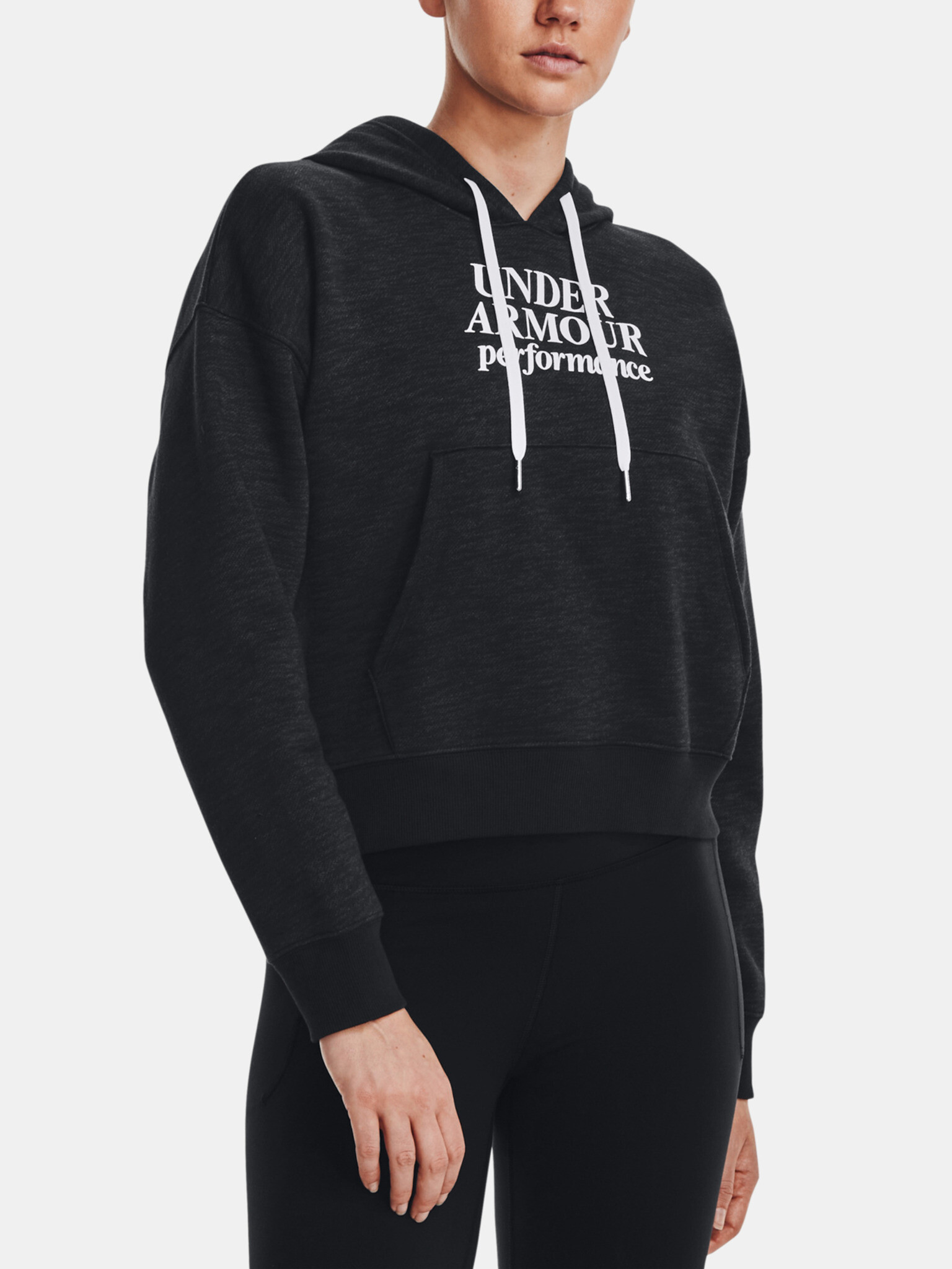 Under Armour Essential Script Hoodie Sweatshirt Cheren - Pepit.bg